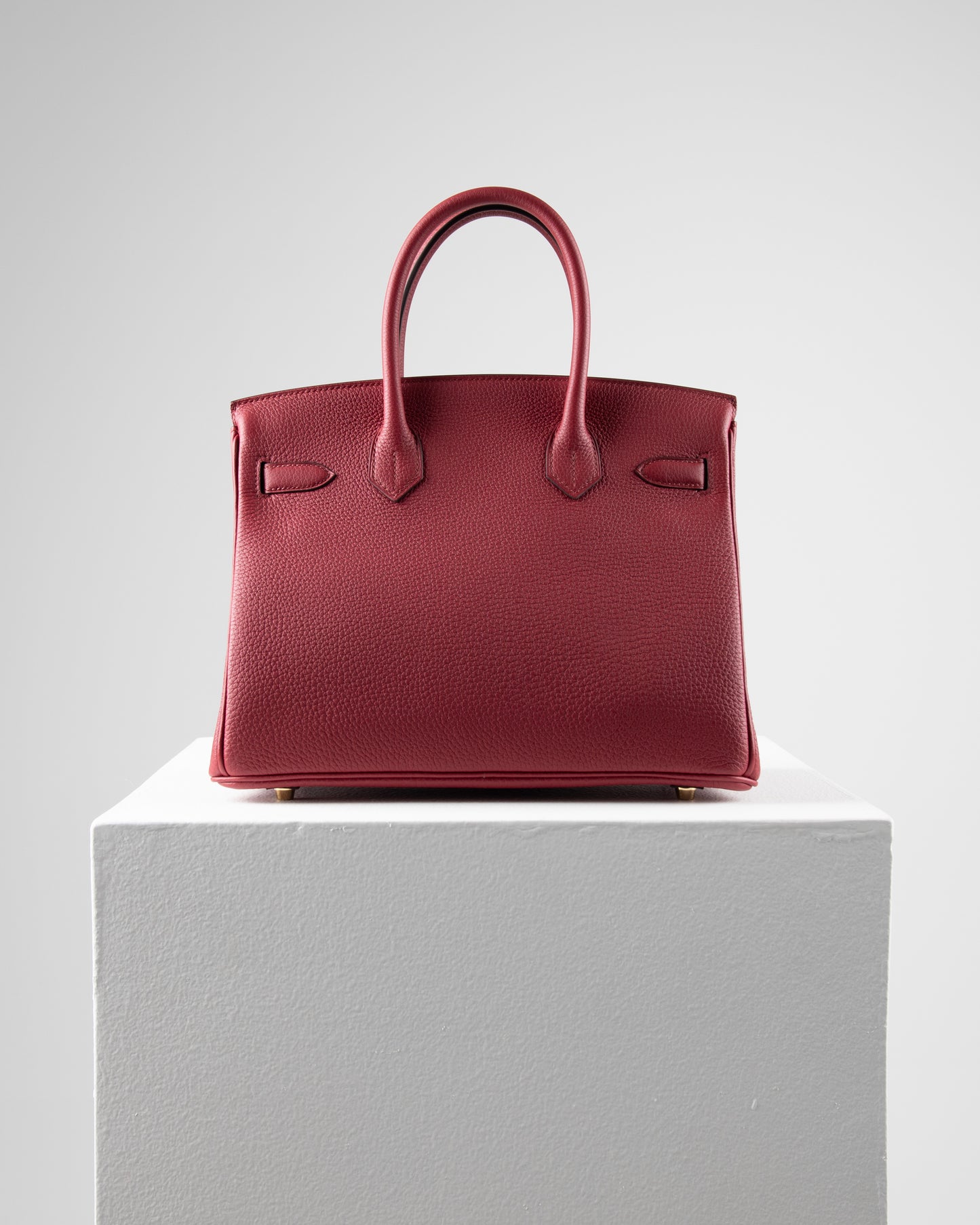 Birkin 30 Rouge Grenat in Togo Leather with Gold Hardware
