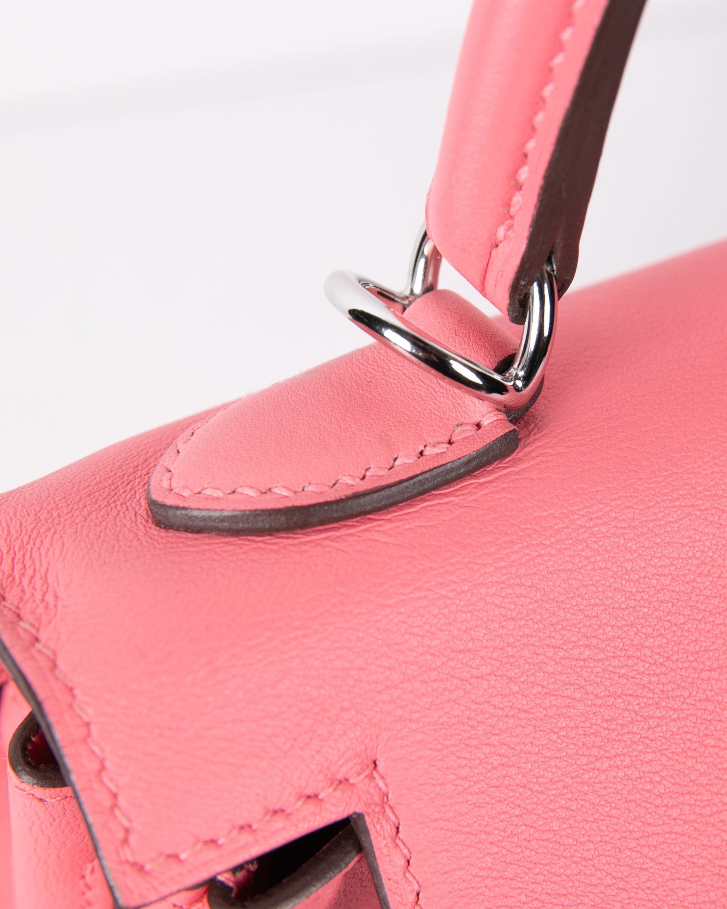 Kelly 25 in Rose Azalee Swift with Palladium Hardware