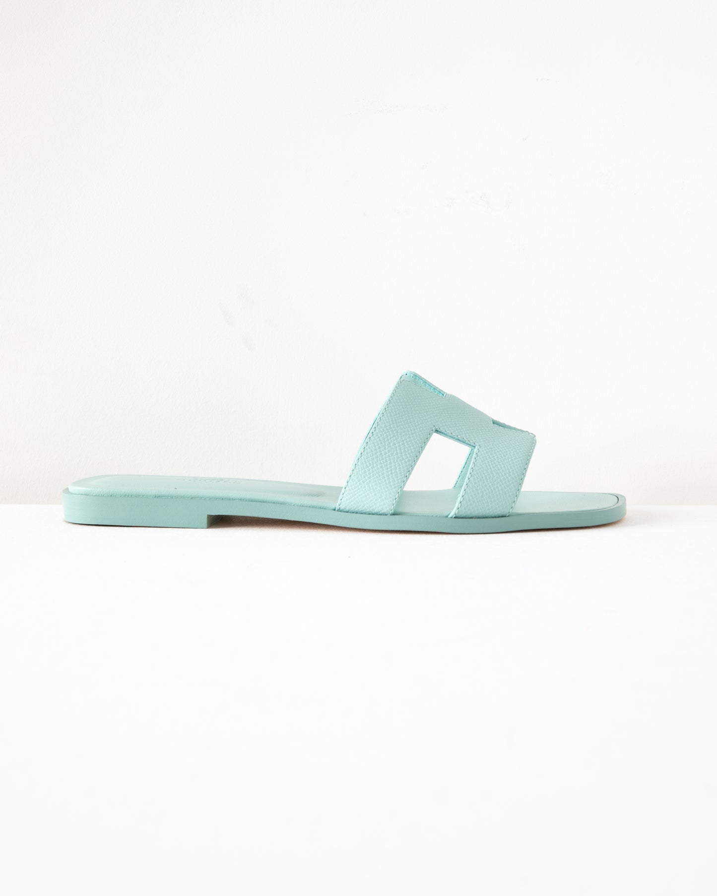 Oran Sandal in Epsom Light Blue