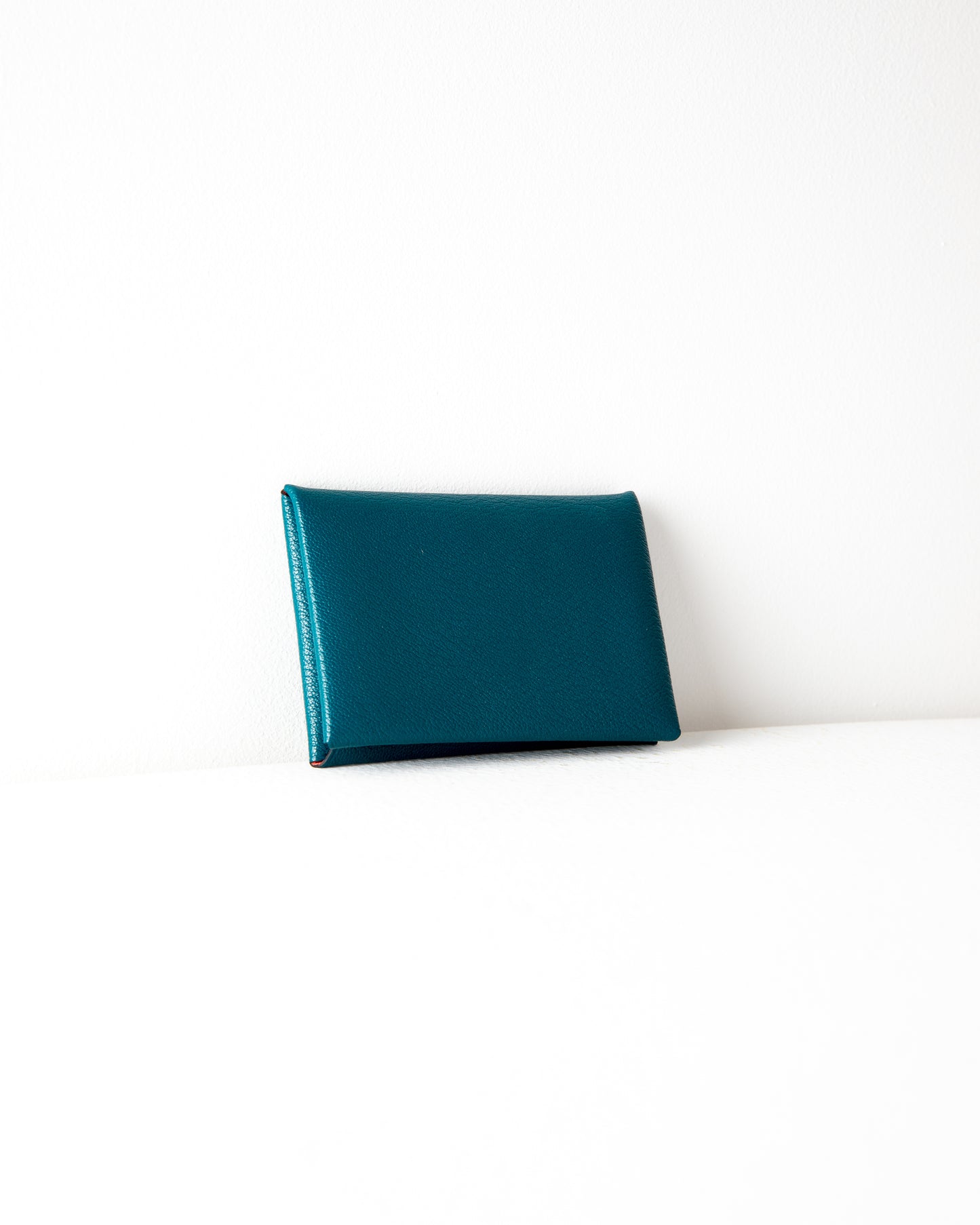 Calvi Card Holder Vert Cypress/Rose D'ete