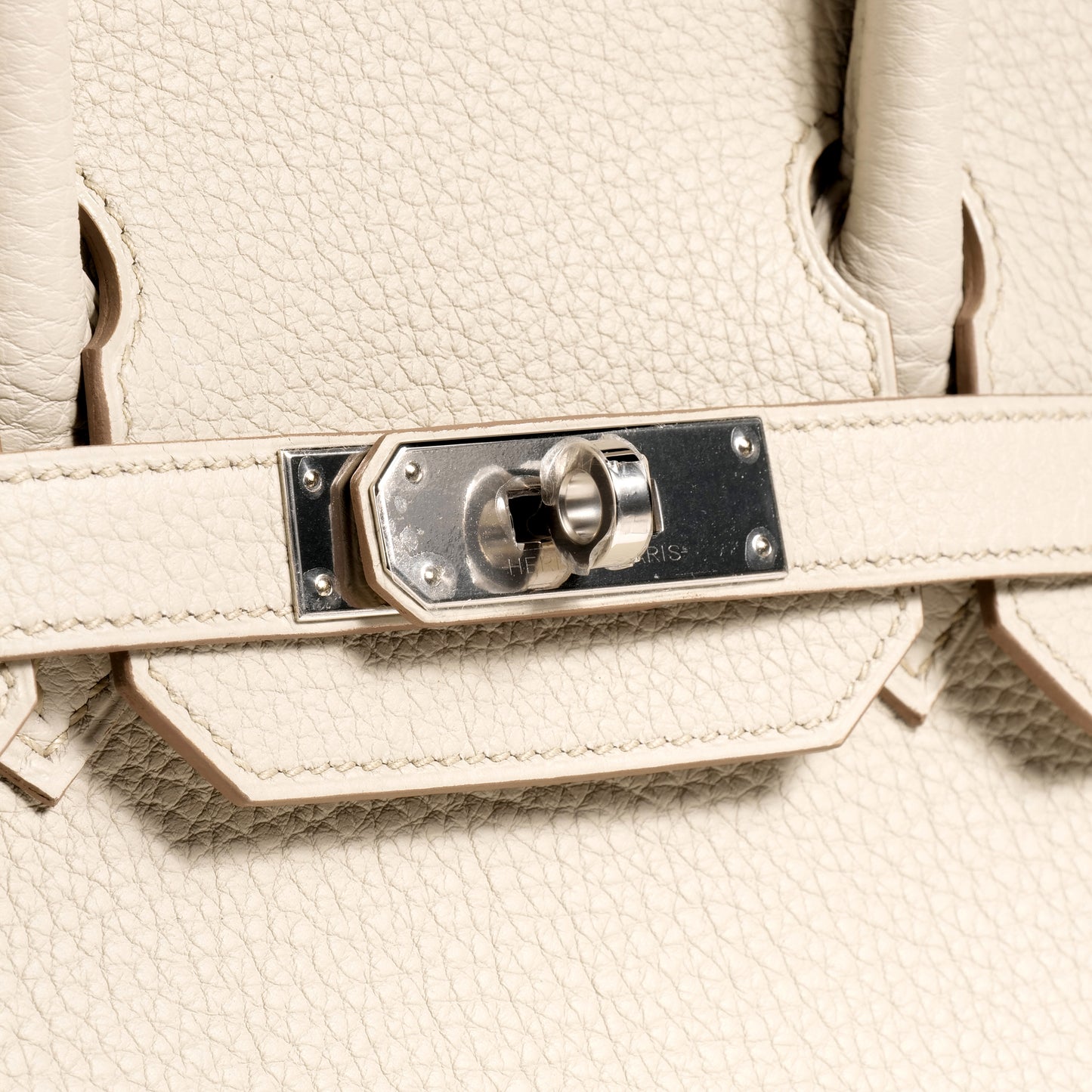Birkin 30 Beton Togo with Palladium Hardware