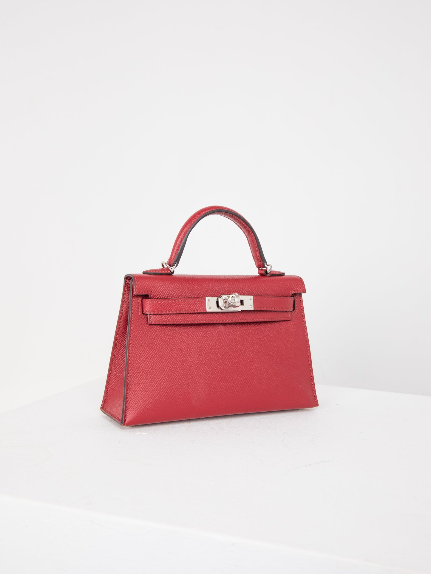 Kelly 20 Rouge Grenat Epsom with Palladium Hardware