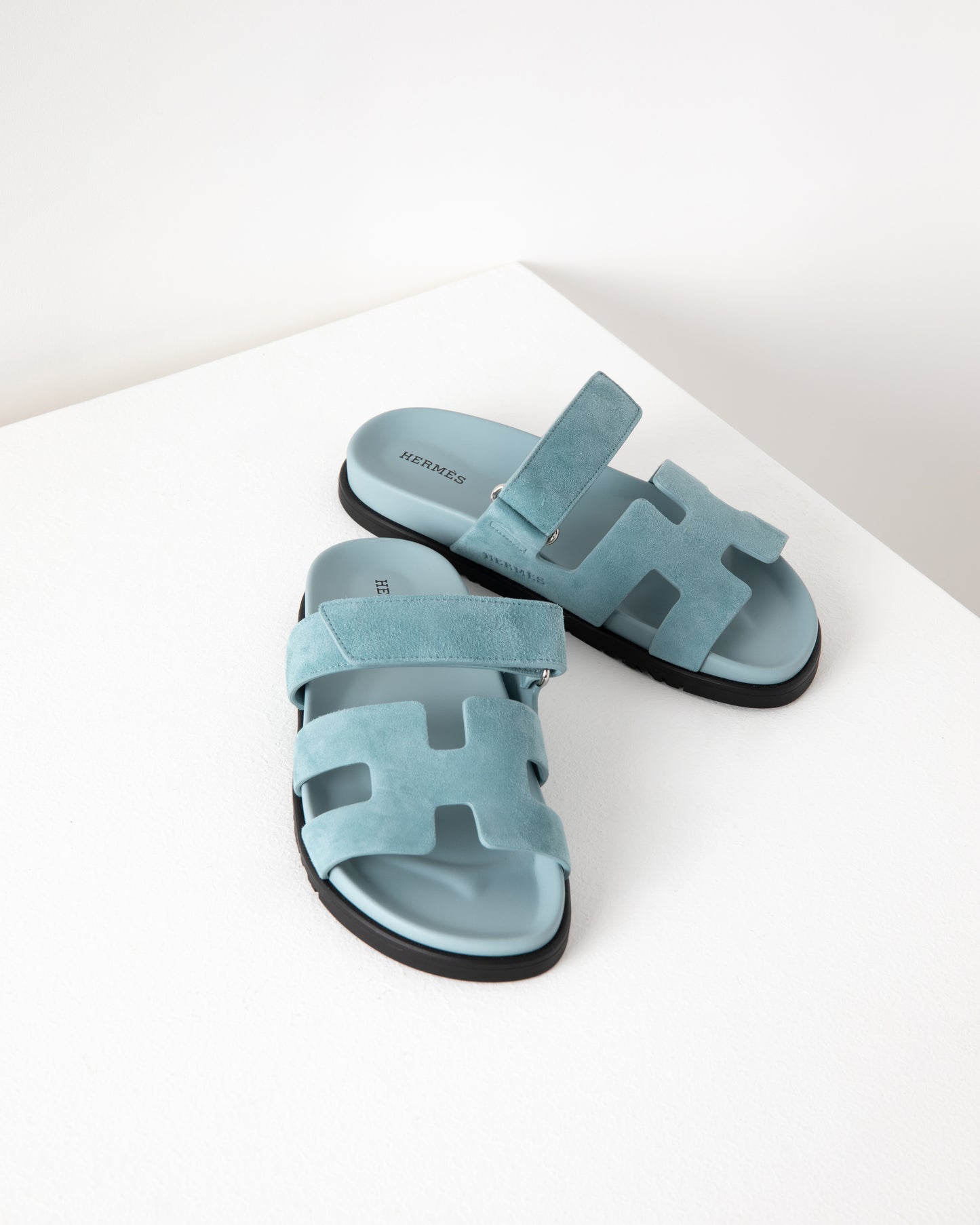 Chypre Sandal in Vert D'eau