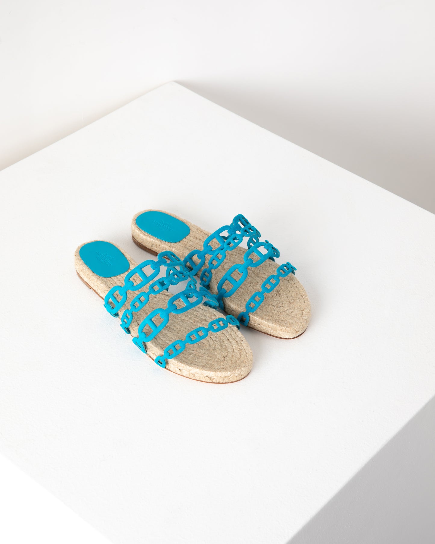 Suede Goatskin Ancone Espadrille Sandals