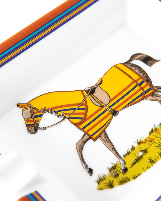 Cheval a la Couverture Change Tray / Ashtray