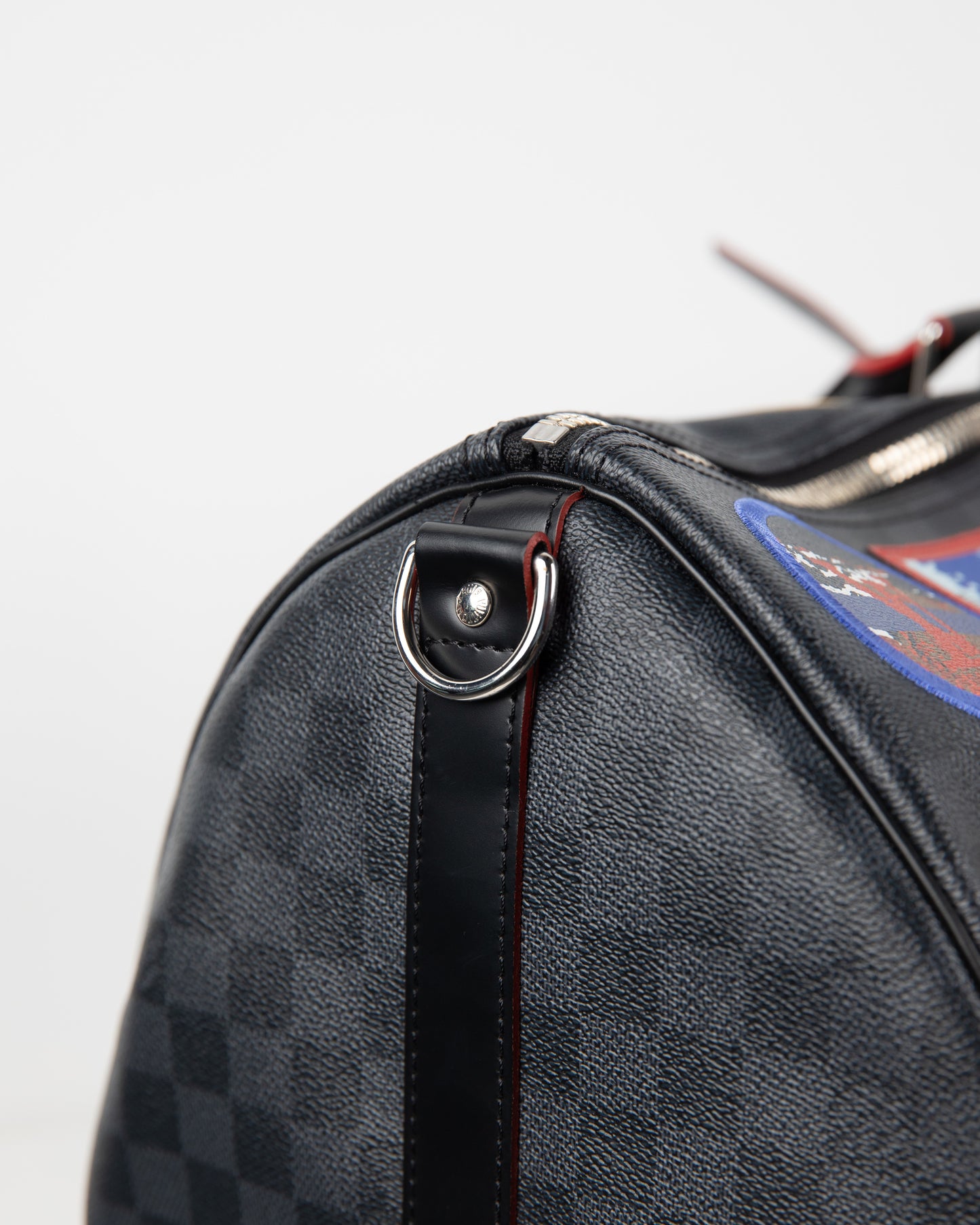 Louis Vuitton Keepall 55 Bandouliere Alps Damier Graphite Canvas