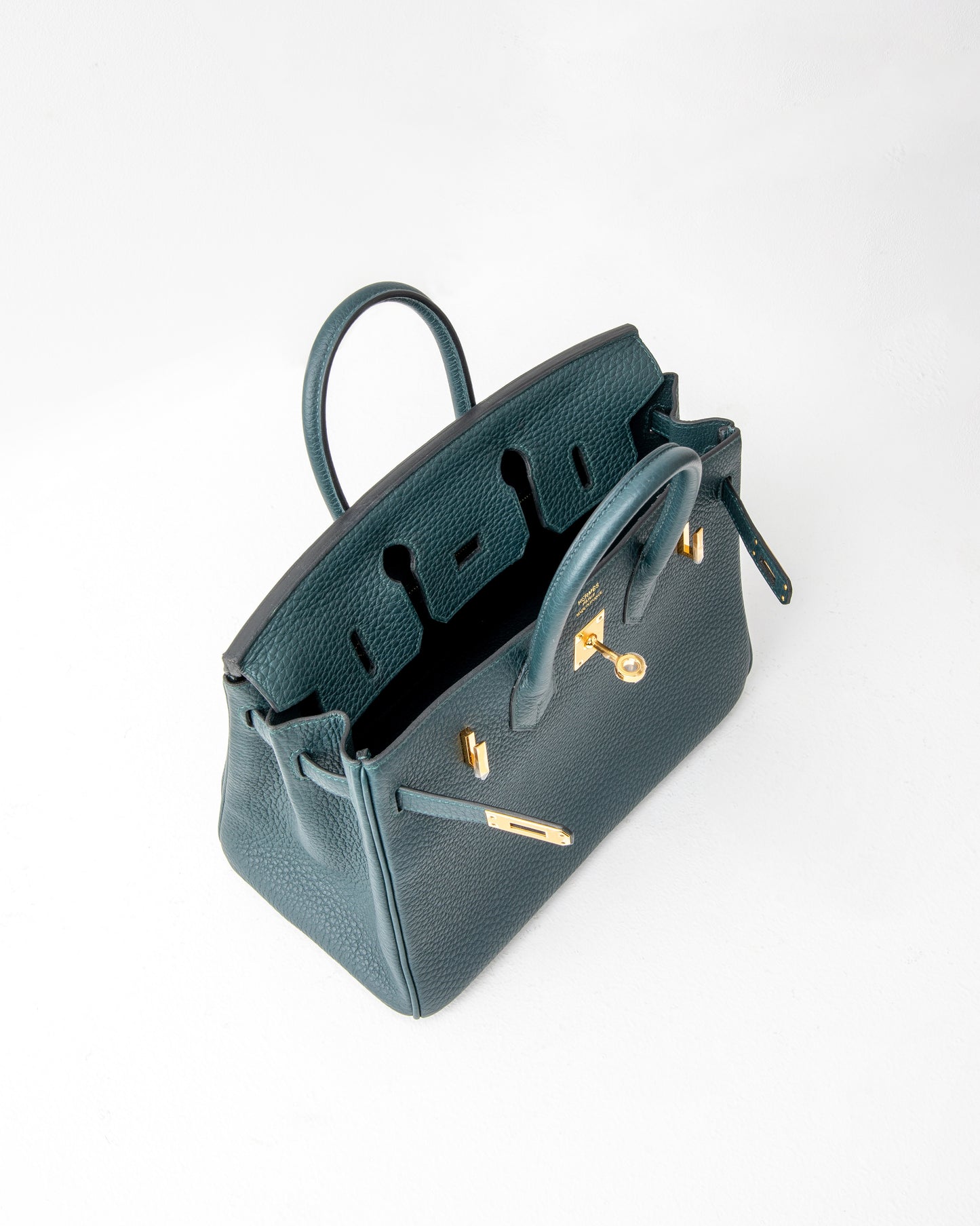 Birkin 25 Vert Cypress Togo with Gold Hardware