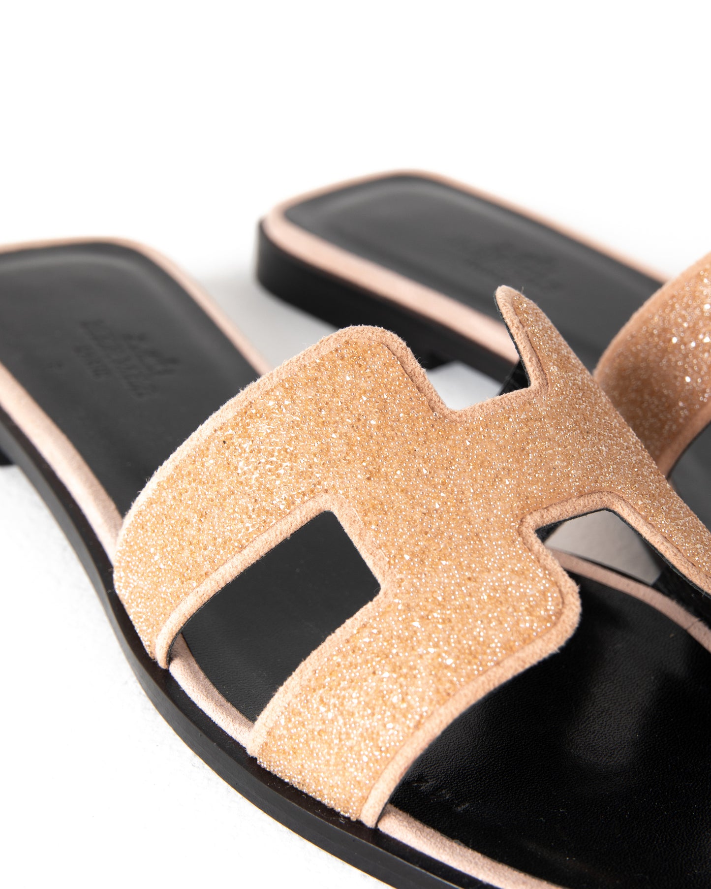 Oran Sandal in Pink Swarovski