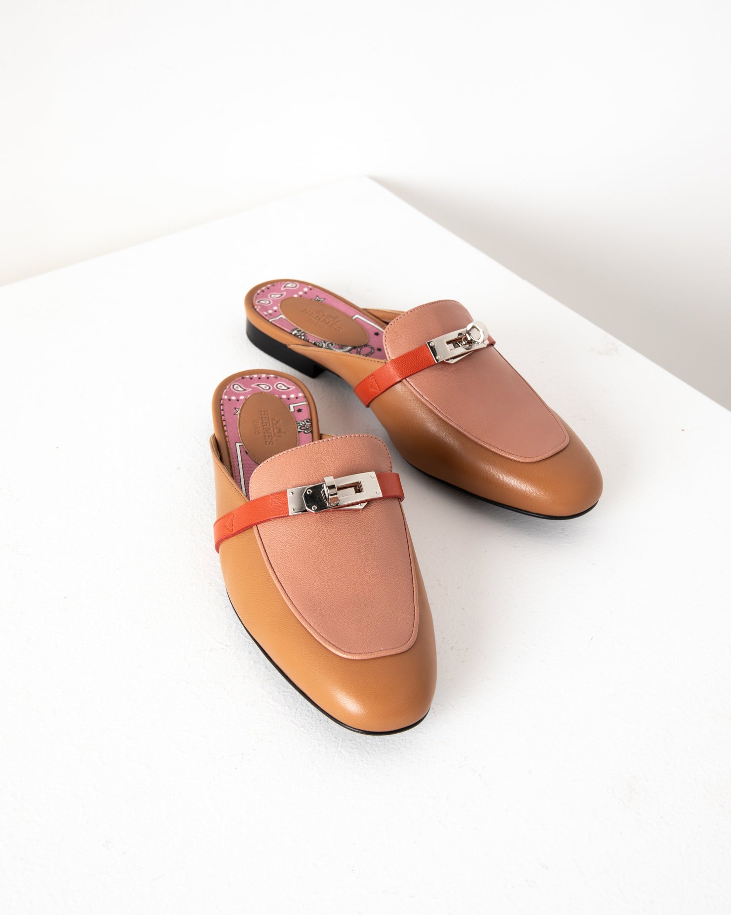 Oz Mule in Tricolor with Palladium Hardware