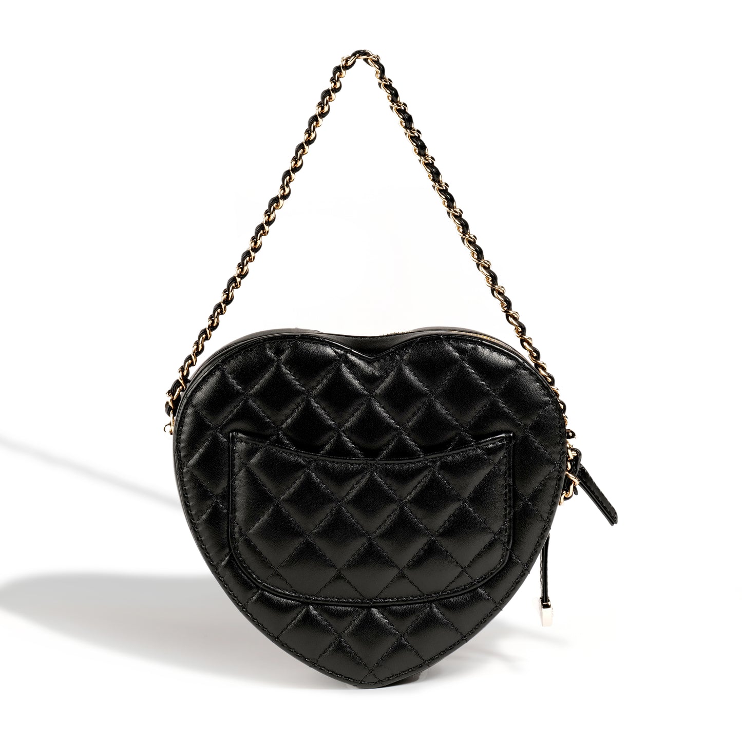 Chanel Black Heart Bag in Large Size