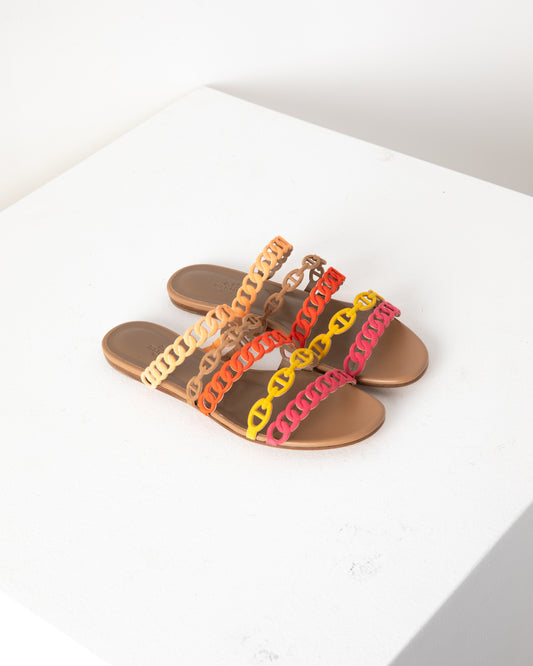 Thalassa Sandal in Multicolor Nude