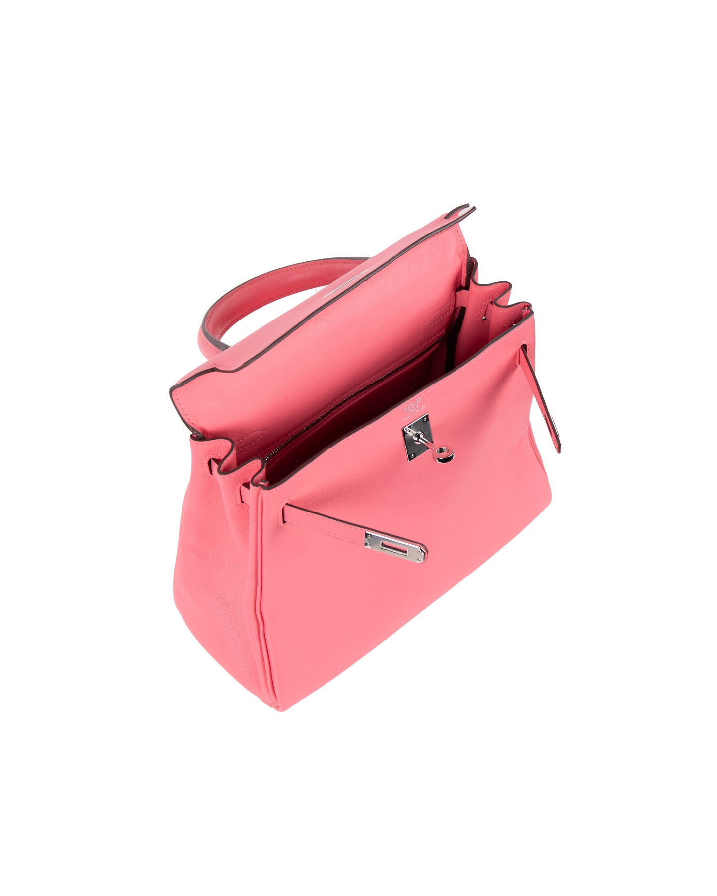 Kelly 25 in Rose Azalee Swift with Palladium Hardware
