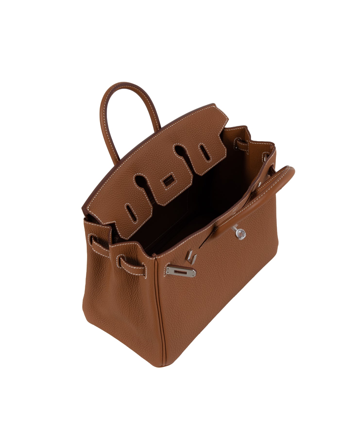 Birkin 25 Gold in Togo Leather with Palladium Hardware