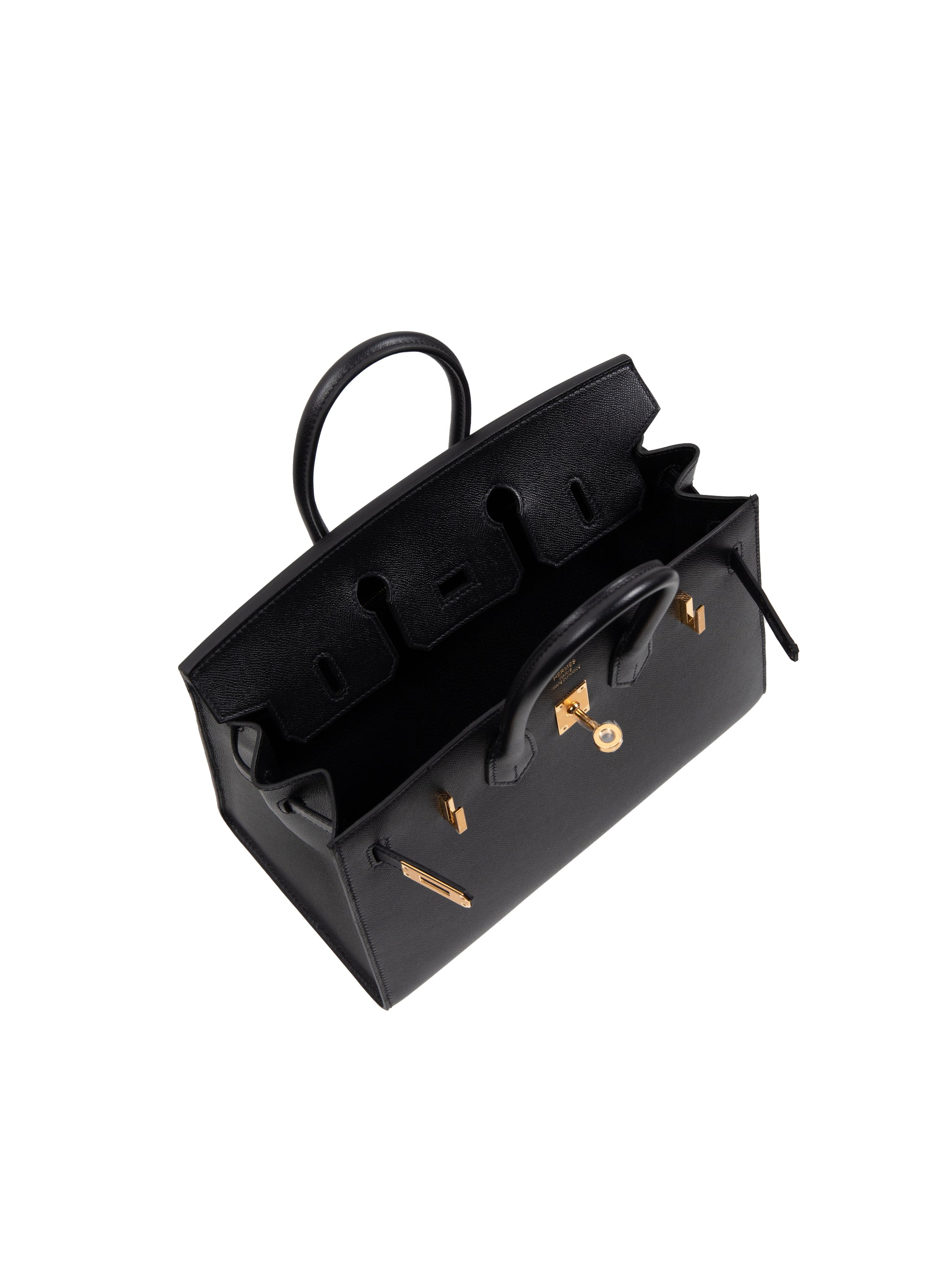 Birkin 25 in Black Sellier