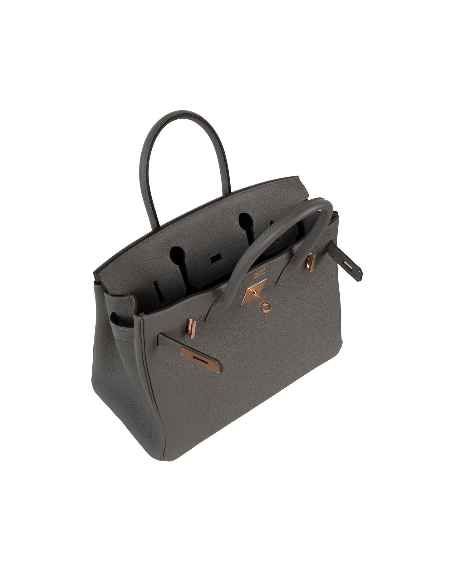 Birkin 30 in Gris Meyer Togo with Rose Gold Hardware