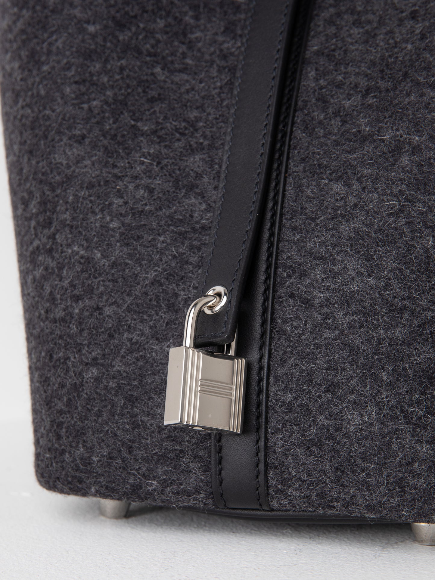 Picotin 18 Granite/Noir in Felt/Swift with Palladium Hardware