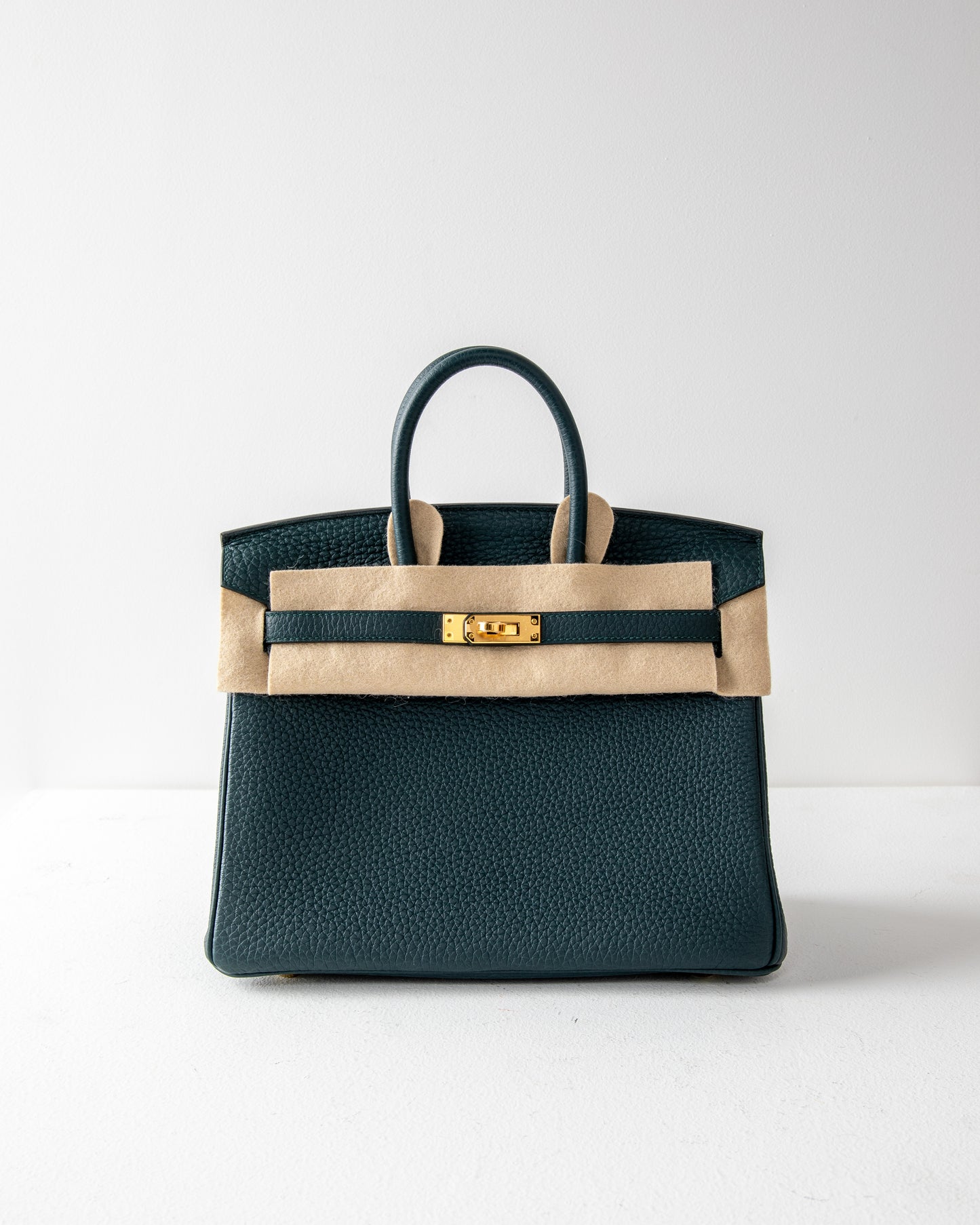 Birkin 25 Vert Cypress Togo with Gold Hardware