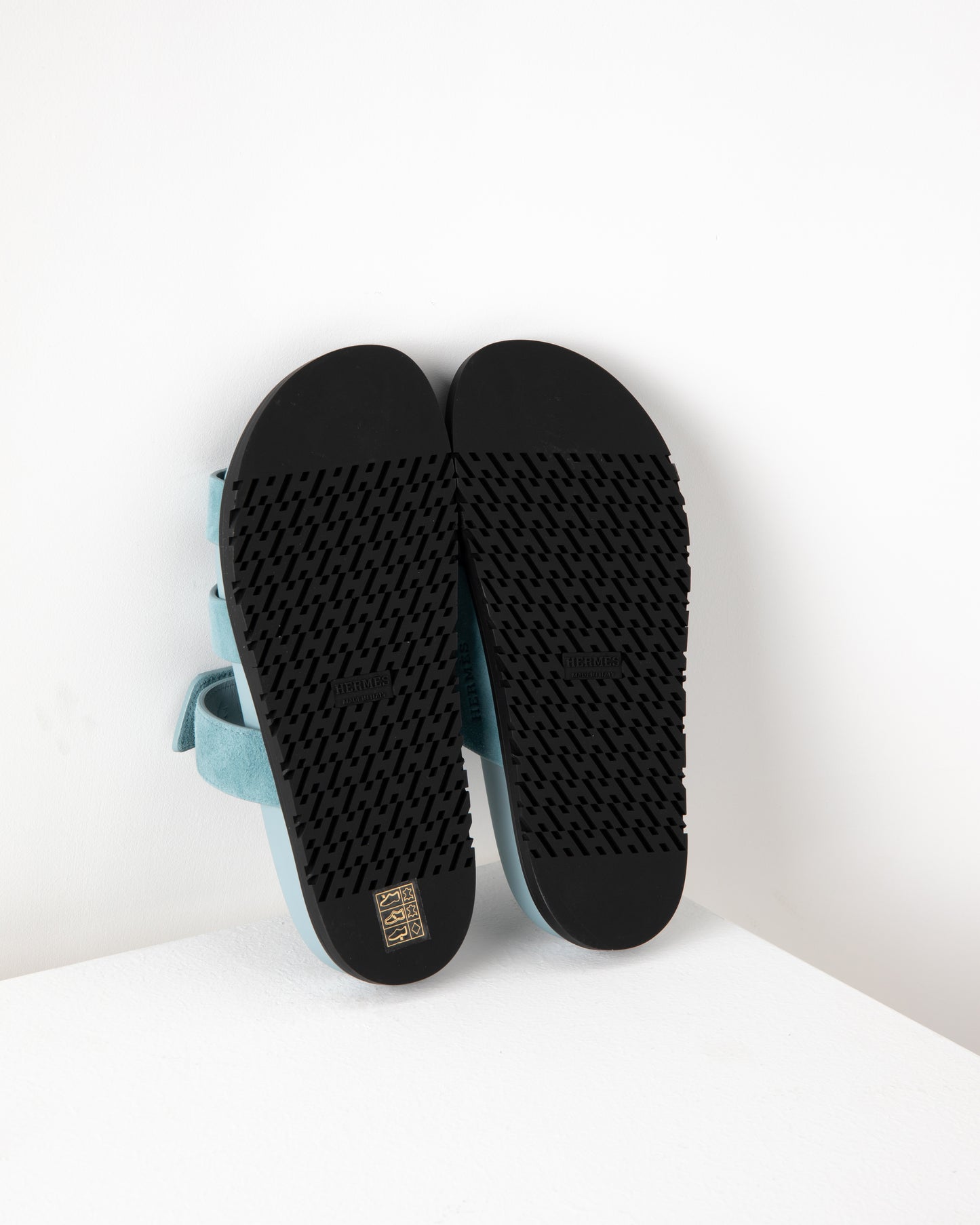 Chypre Sandal in Vert D'eau