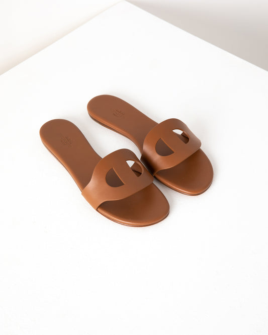 Lisboa Sandal in Gold