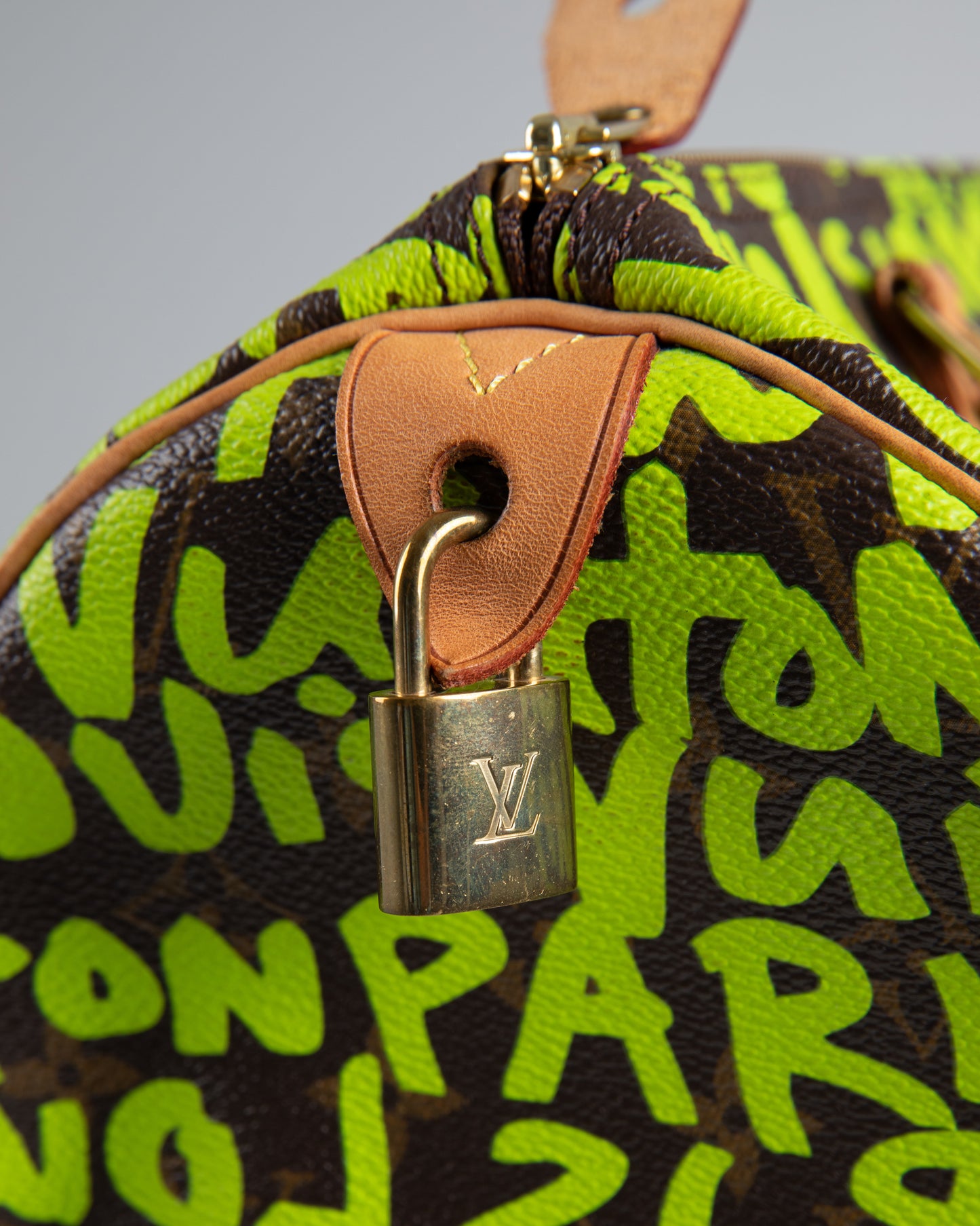 Louis Vuitton x Stephen Sprouse Speedy Monogram Graffiti 30 Brown/Green