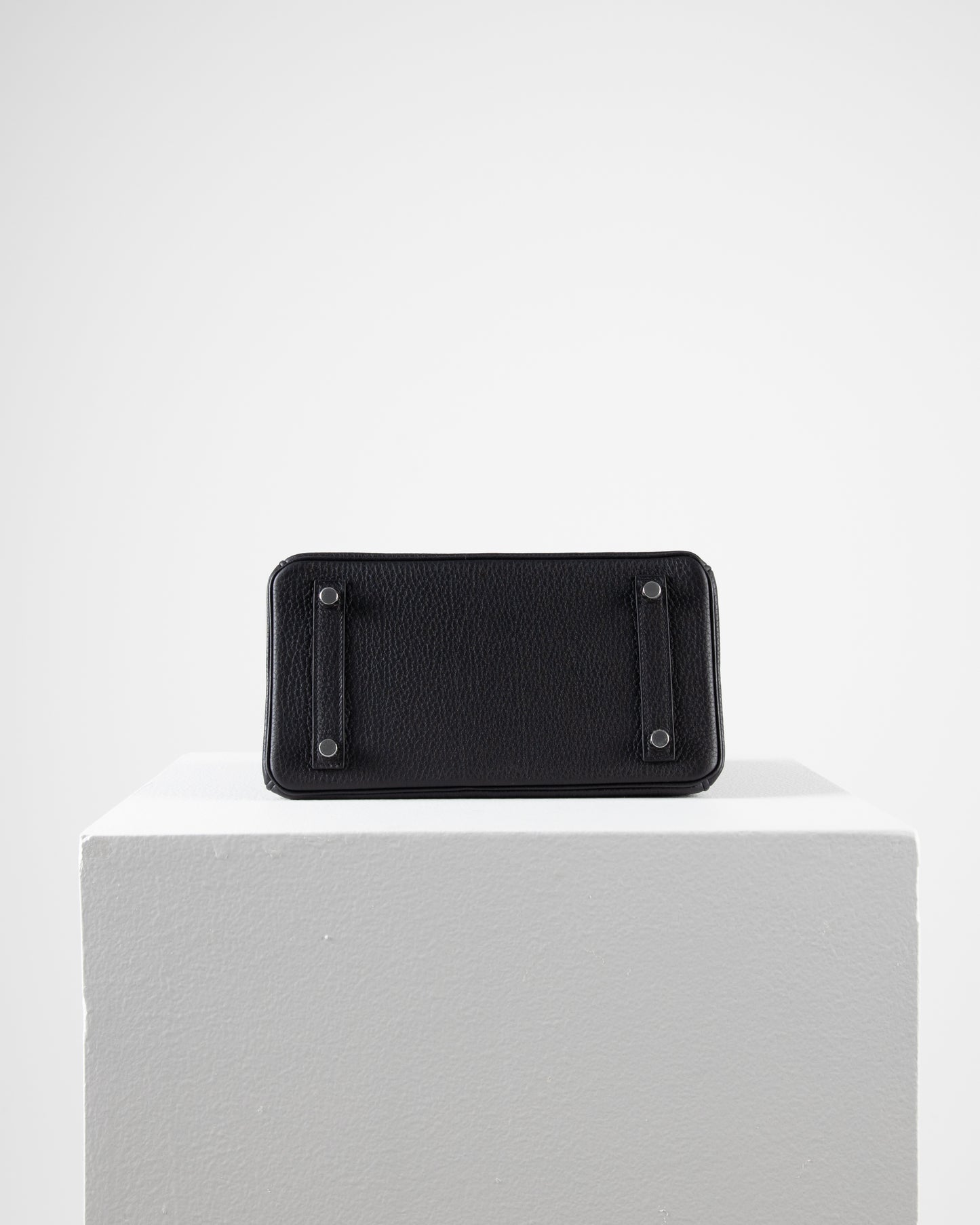 Birkin 25 Black in Togo Leather with Palladium Hardware