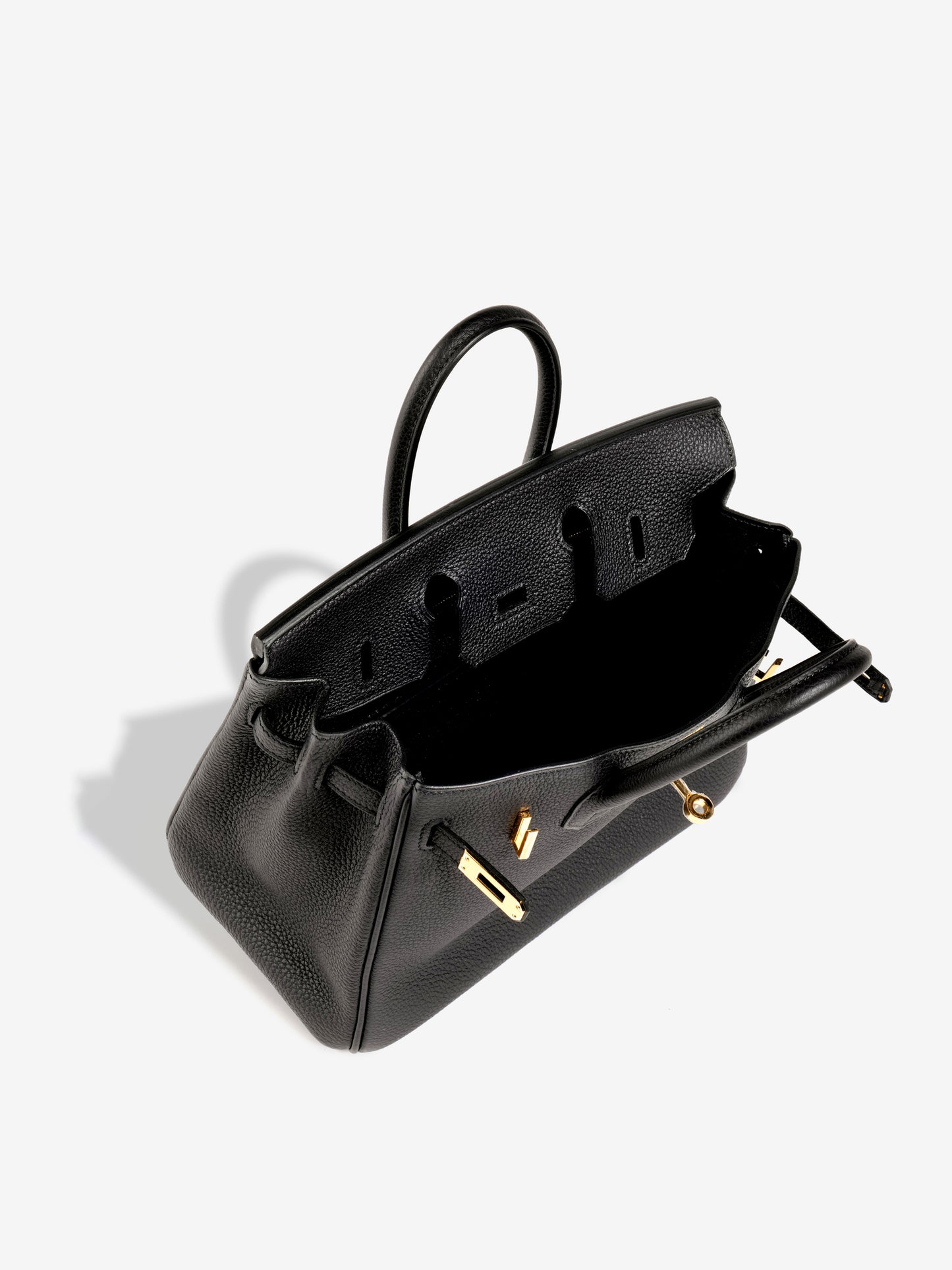 Birkin 25 in Black Togo Leather with Gold Hardware