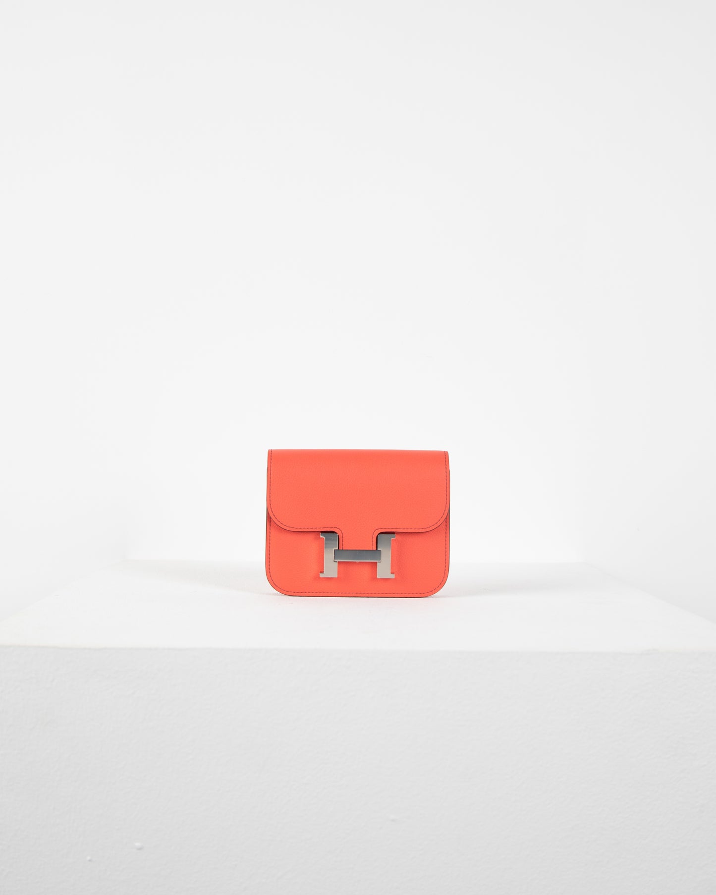 Constance Slim Compact Rose Texas / Sienne with Palladium Hardware