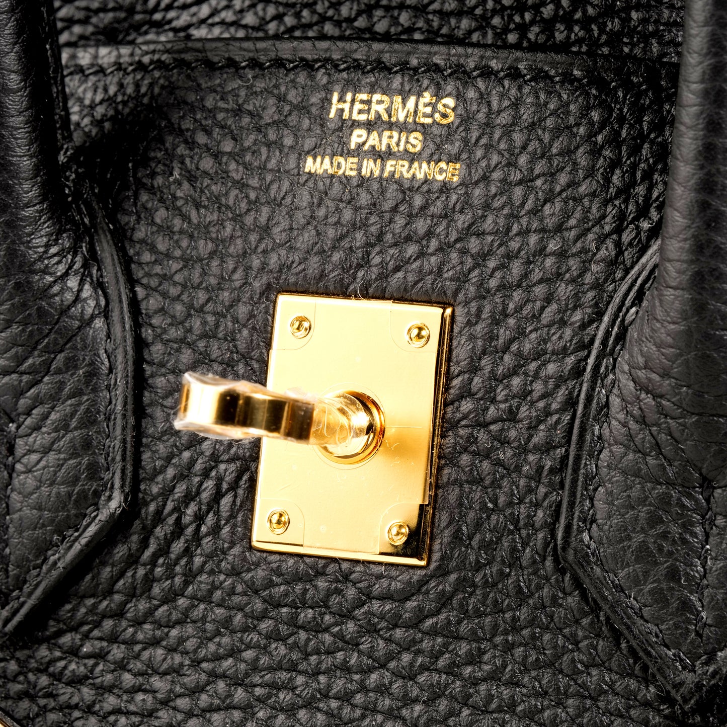 Birkin 25 in Black Togo Leather with Gold Hardware