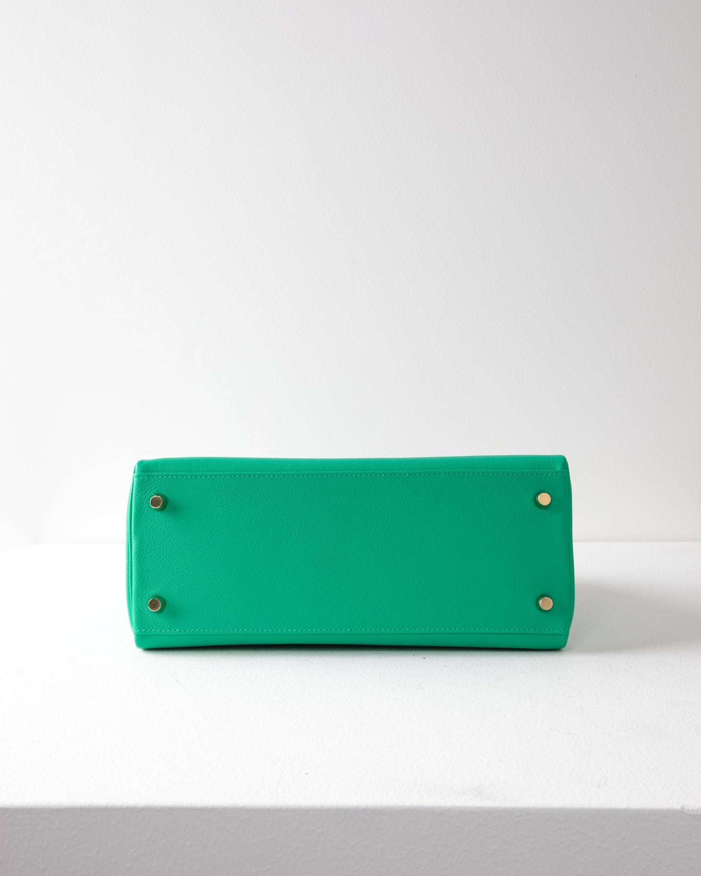 Kelly 28 Mint Evercolor with Gold Hardware