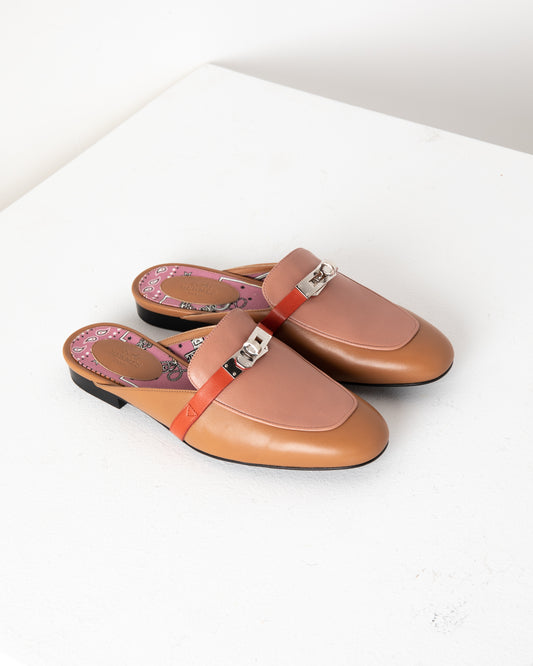 Oz Mule in Tricolor with Palladium Hardware