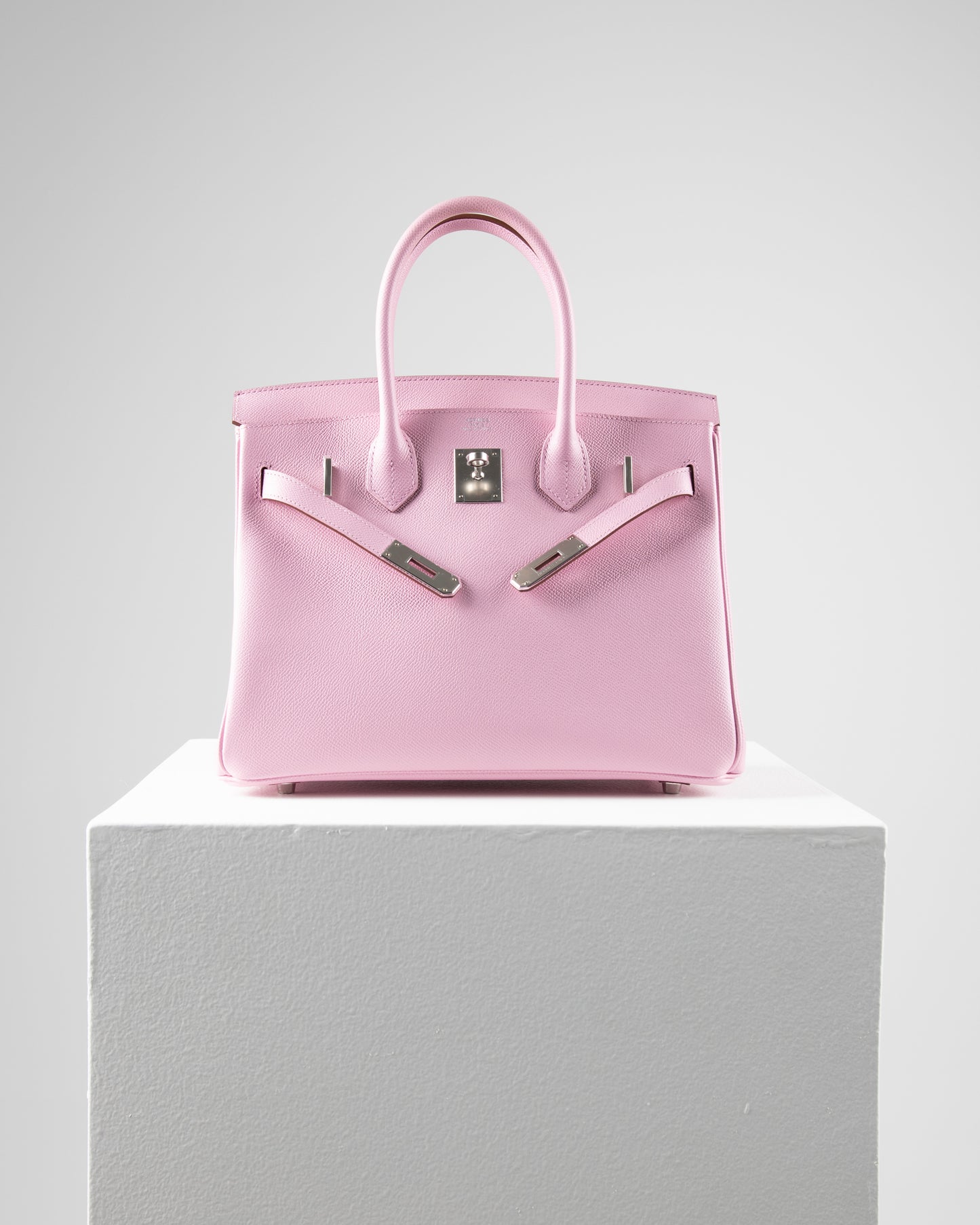 Birkin 30 Mauve Sylvestre in Epsom Leather with Palladium Hardware