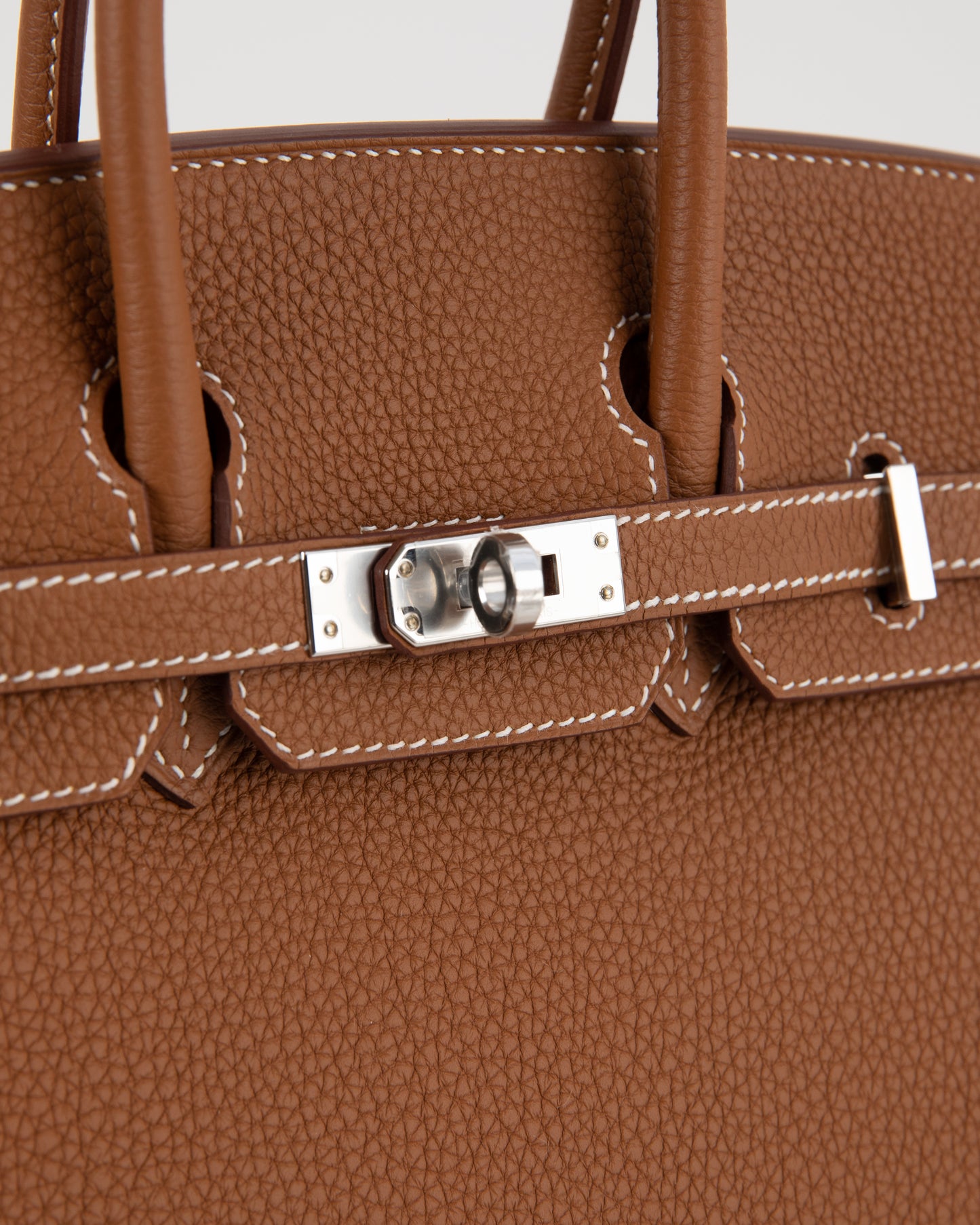 Birkin 25 Gold in Togo Leather with Palladium Hardware