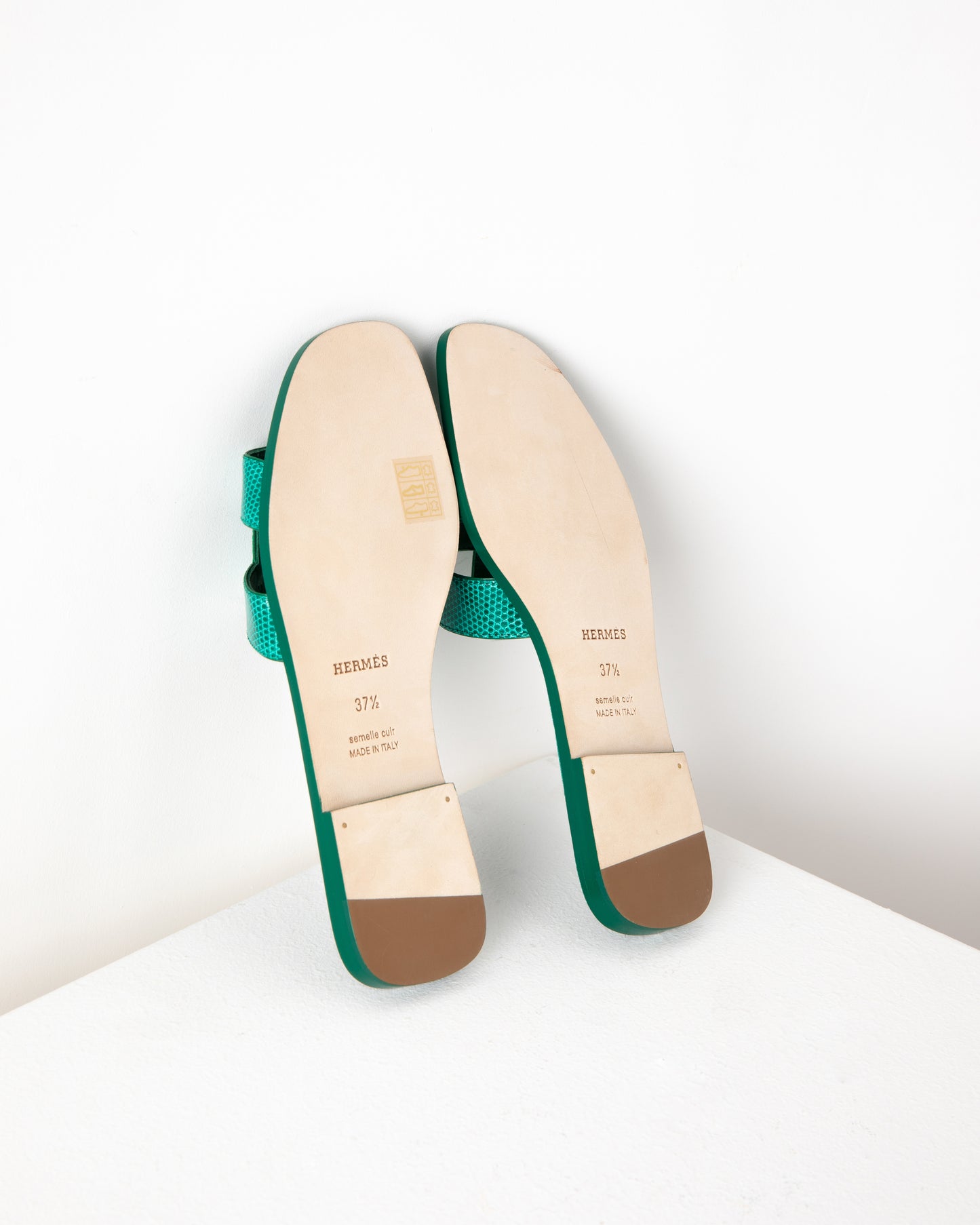 Oran Sandal Green Lizard