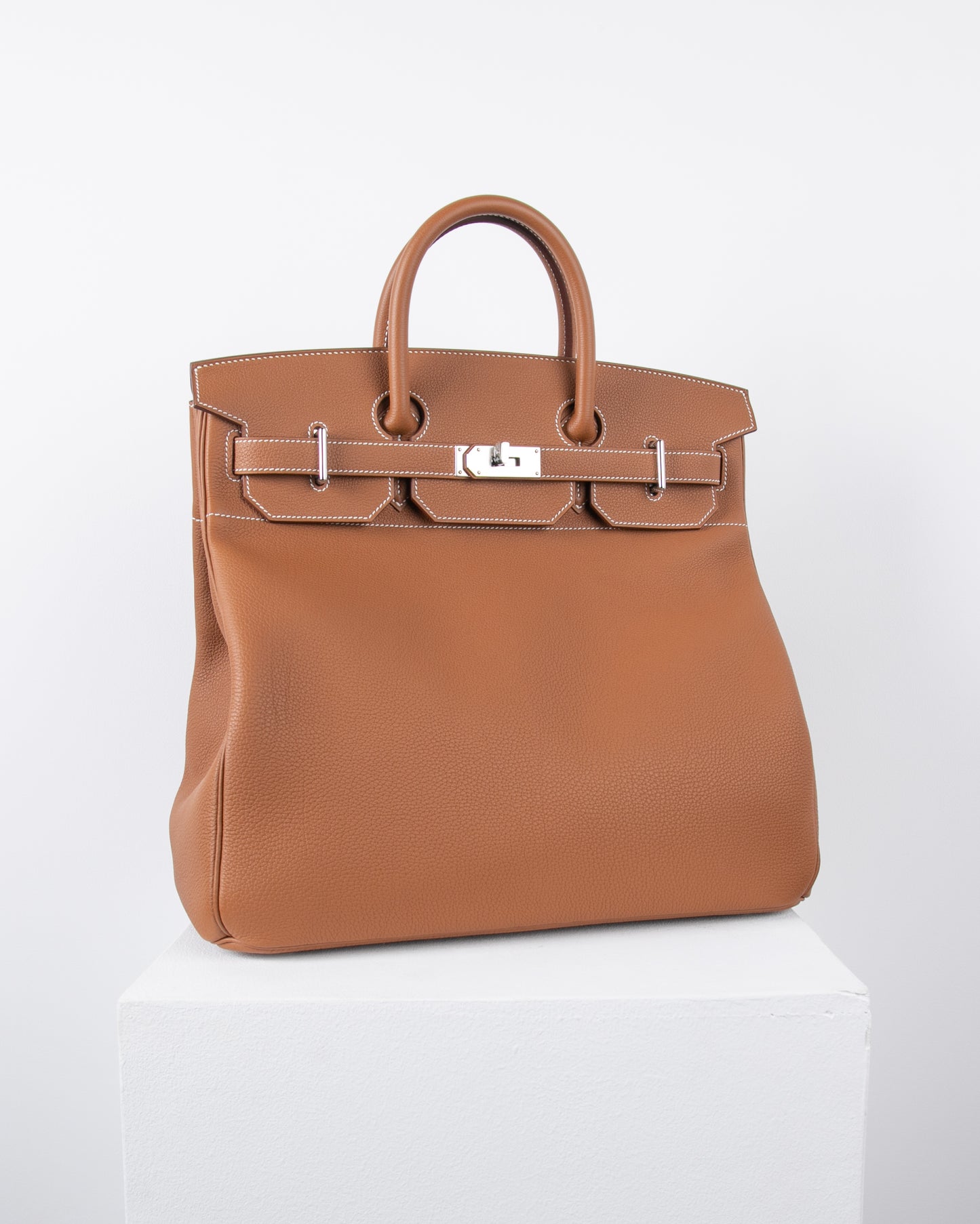 HAC Birkin 40 in Gold Togo with Palladium Hardware