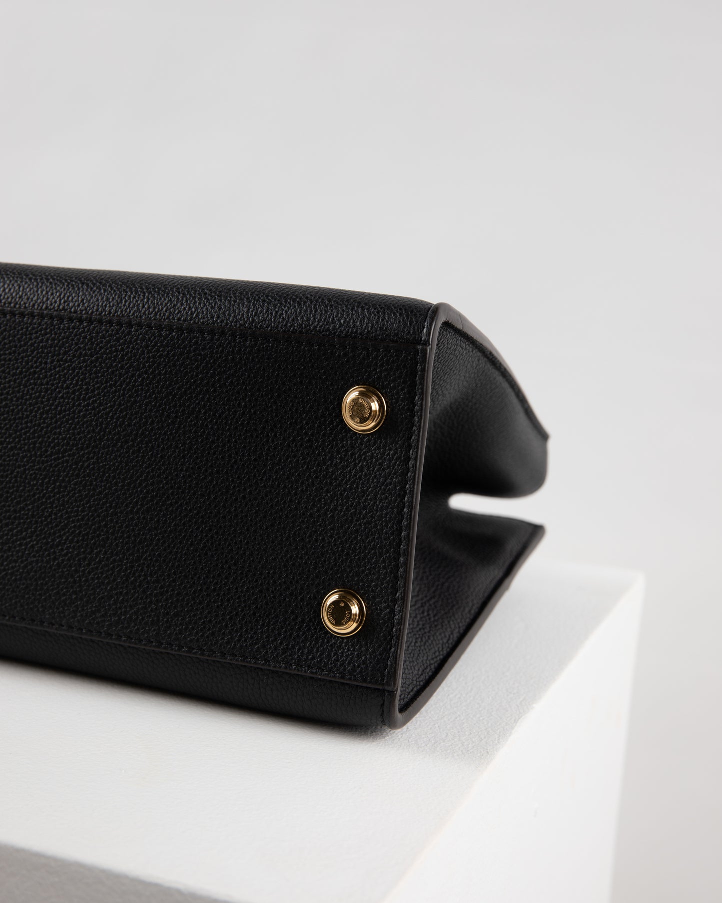 (Preloved) Louis Vuitton City Steamer Bag MM in Black