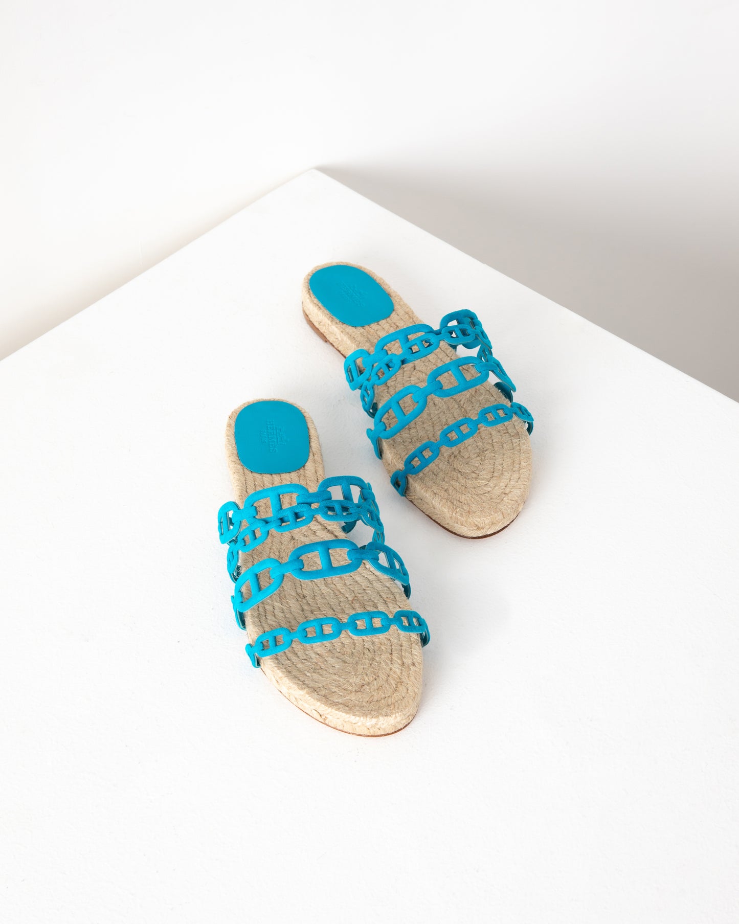 Suede Goatskin Ancone Espadrille Sandals