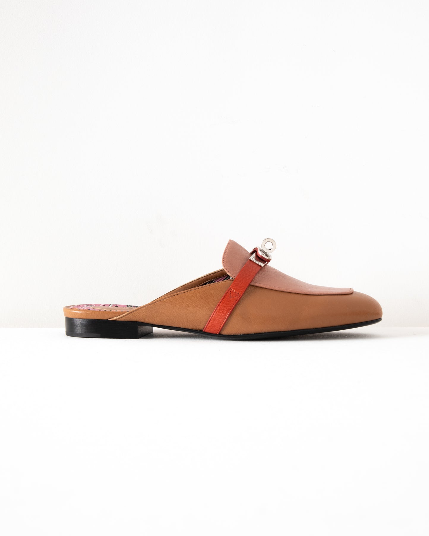 Oz Mule in Tricolor with Palladium Hardware