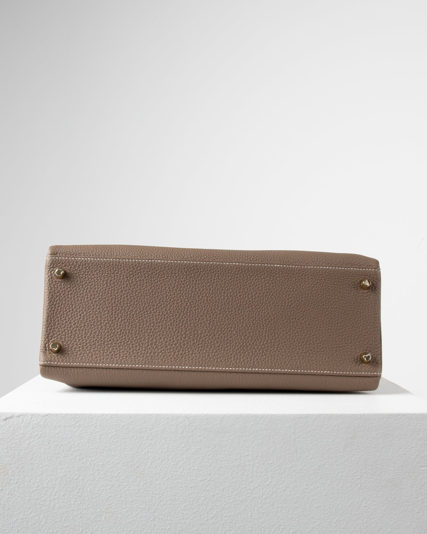 Kelly 35 Etoupe in Togo Leather with Gold Hardware
