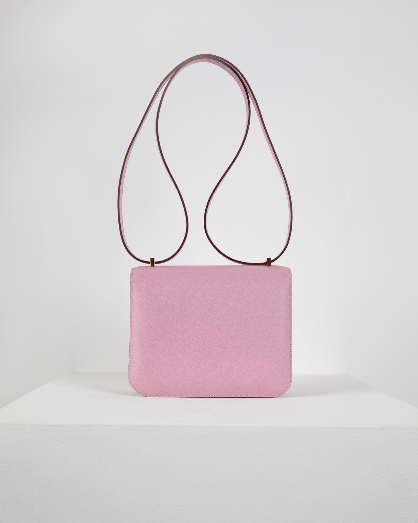 Constance 18 Mauve Sylvestre in Epsom Leather with Rose Gold Hardware