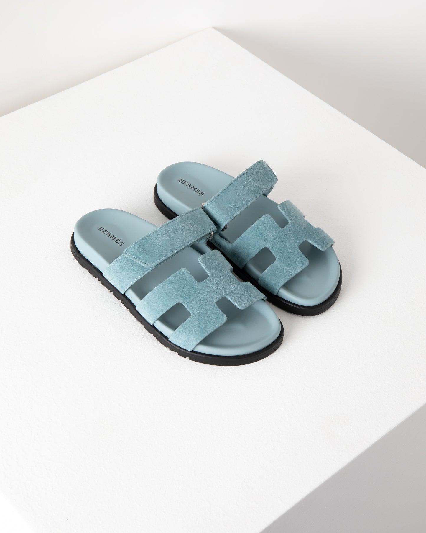 Chypre Sandal in Vert D'eau