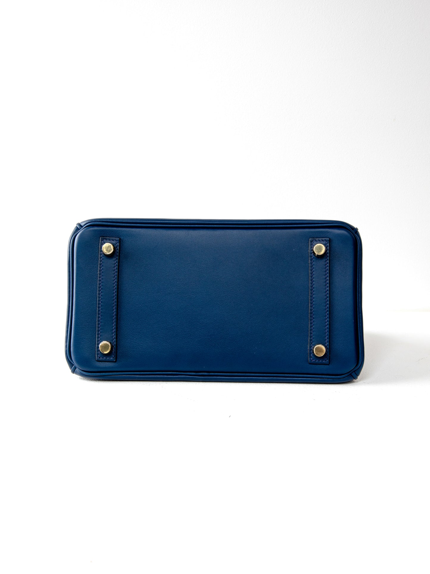 Birkin 25 Bleu Saphir Swift Leather with Gold Hardware
