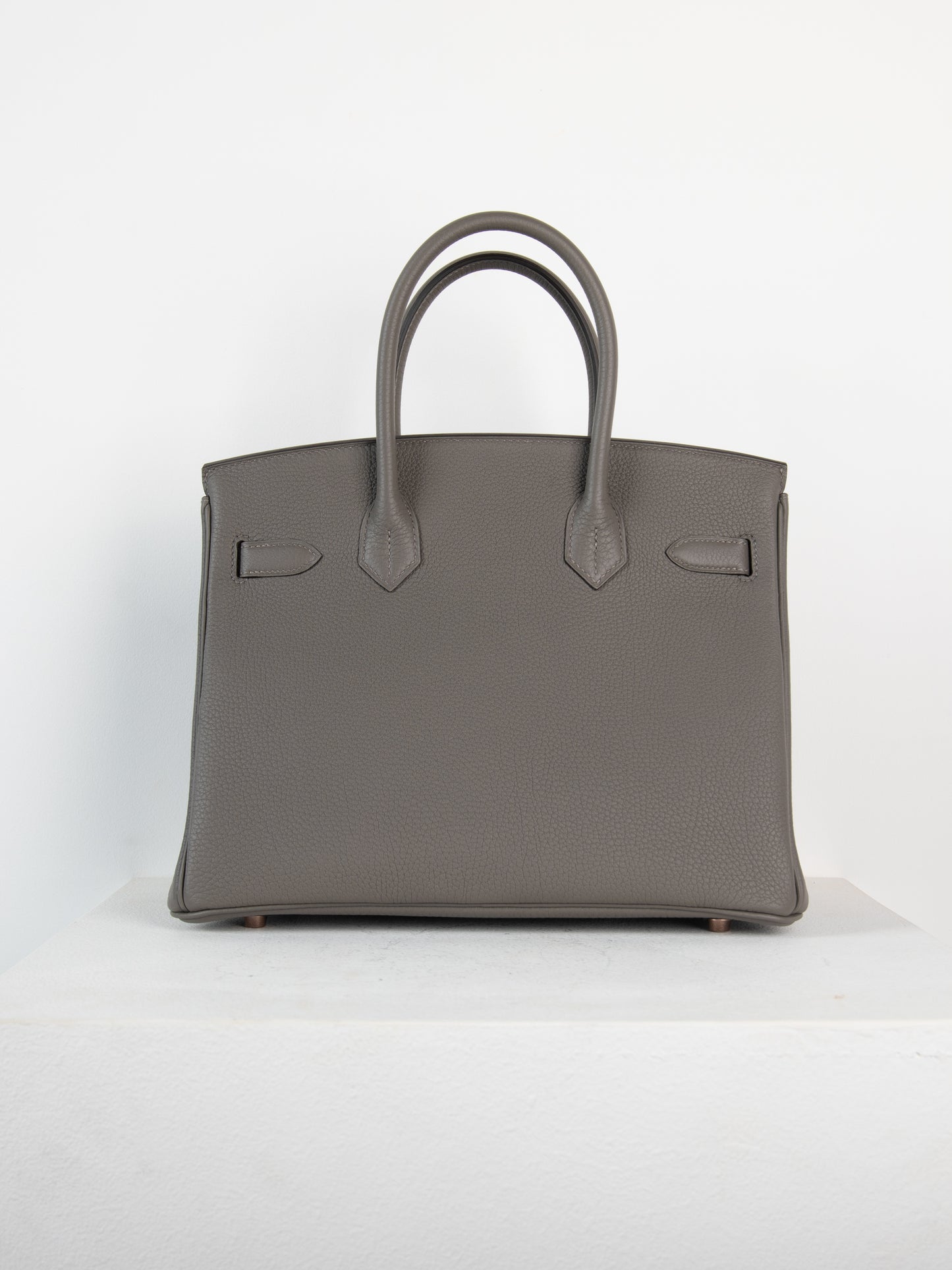 Birkin 30 in Gris Meyer Togo with Rose Gold Hardware