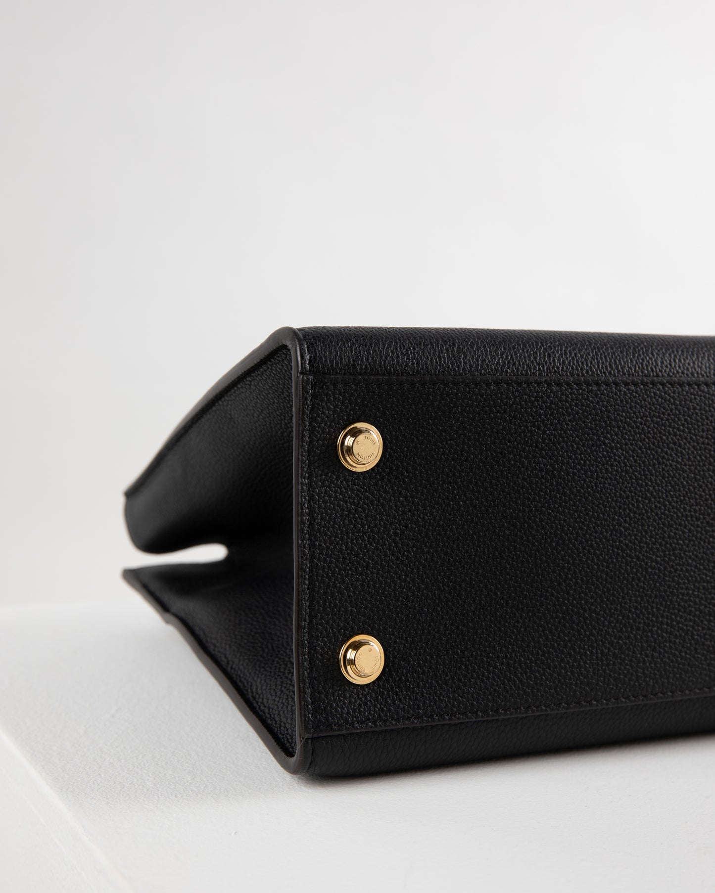 (Preloved) Louis Vuitton City Steamer Bag MM in Black