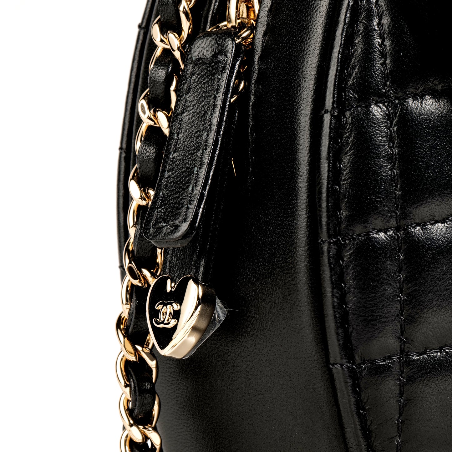 Chanel Black Heart Bag in Large Size