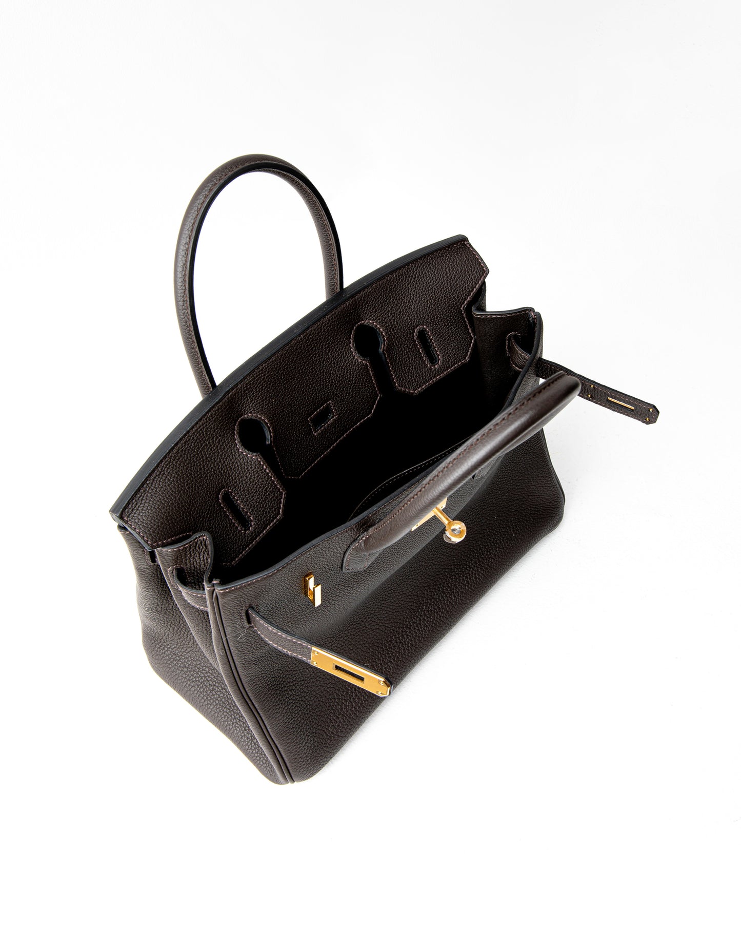 Birkin 30 Chocolate Brown with Gold Hardware