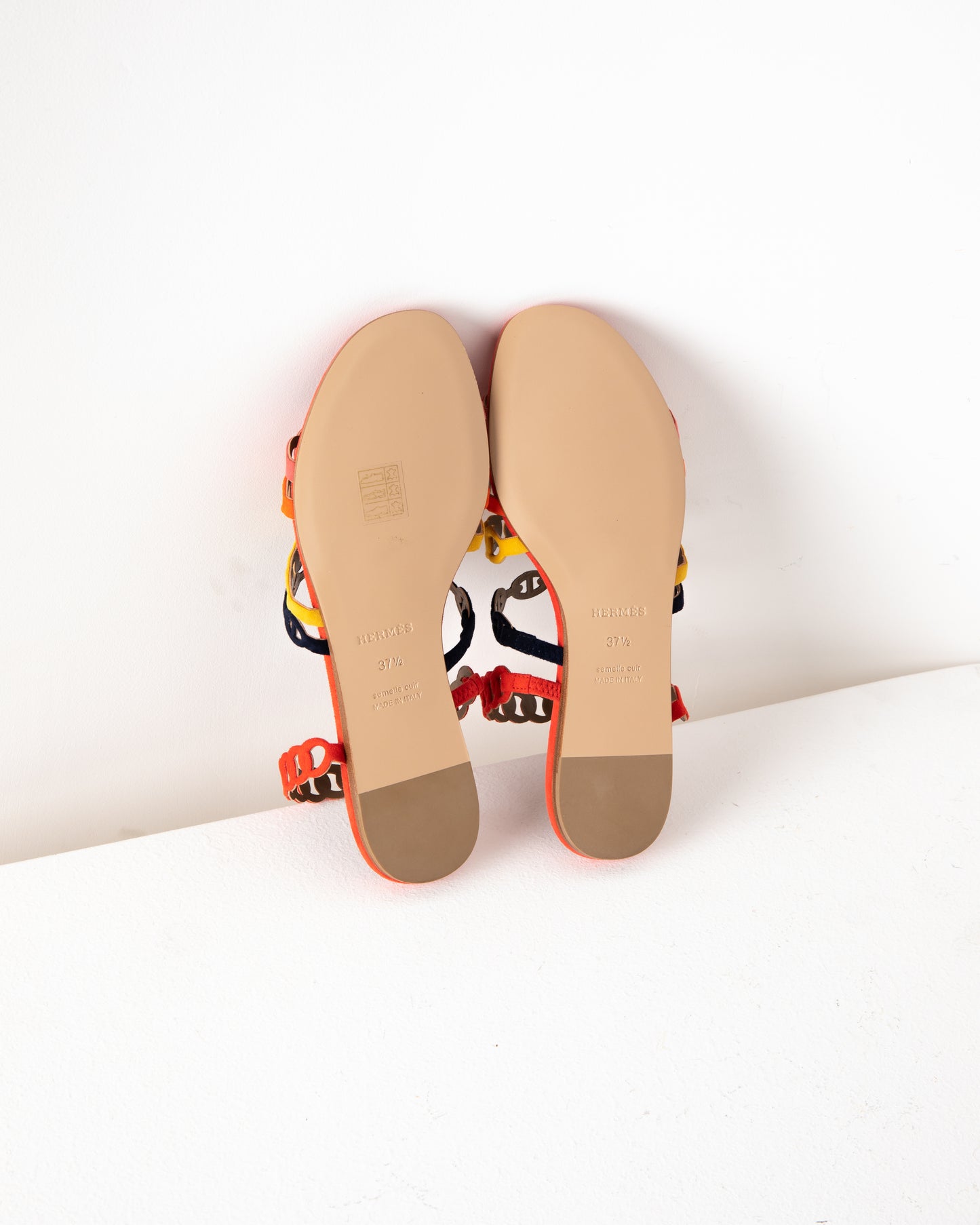 Thalassa Sandal in Multicolor Red