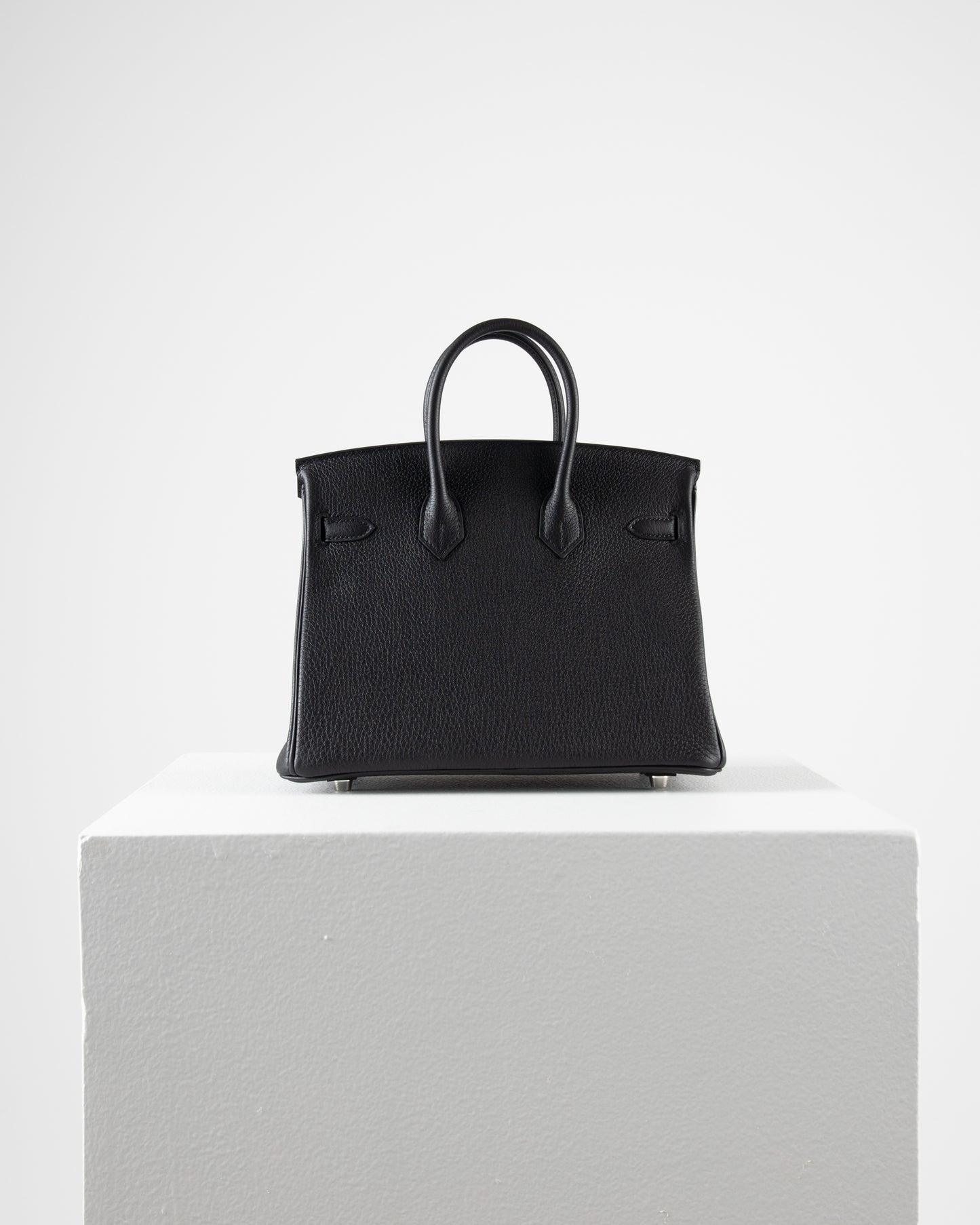 Birkin 25 Black in Togo Leather with Palladium Hardware
