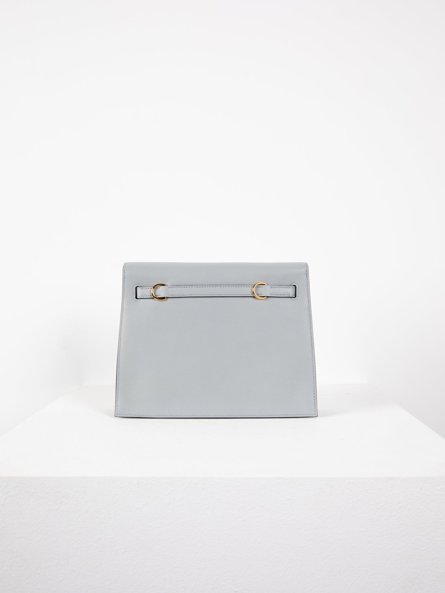 Kelly Danse Bleu Glacier Evercolor with Gold Hardware