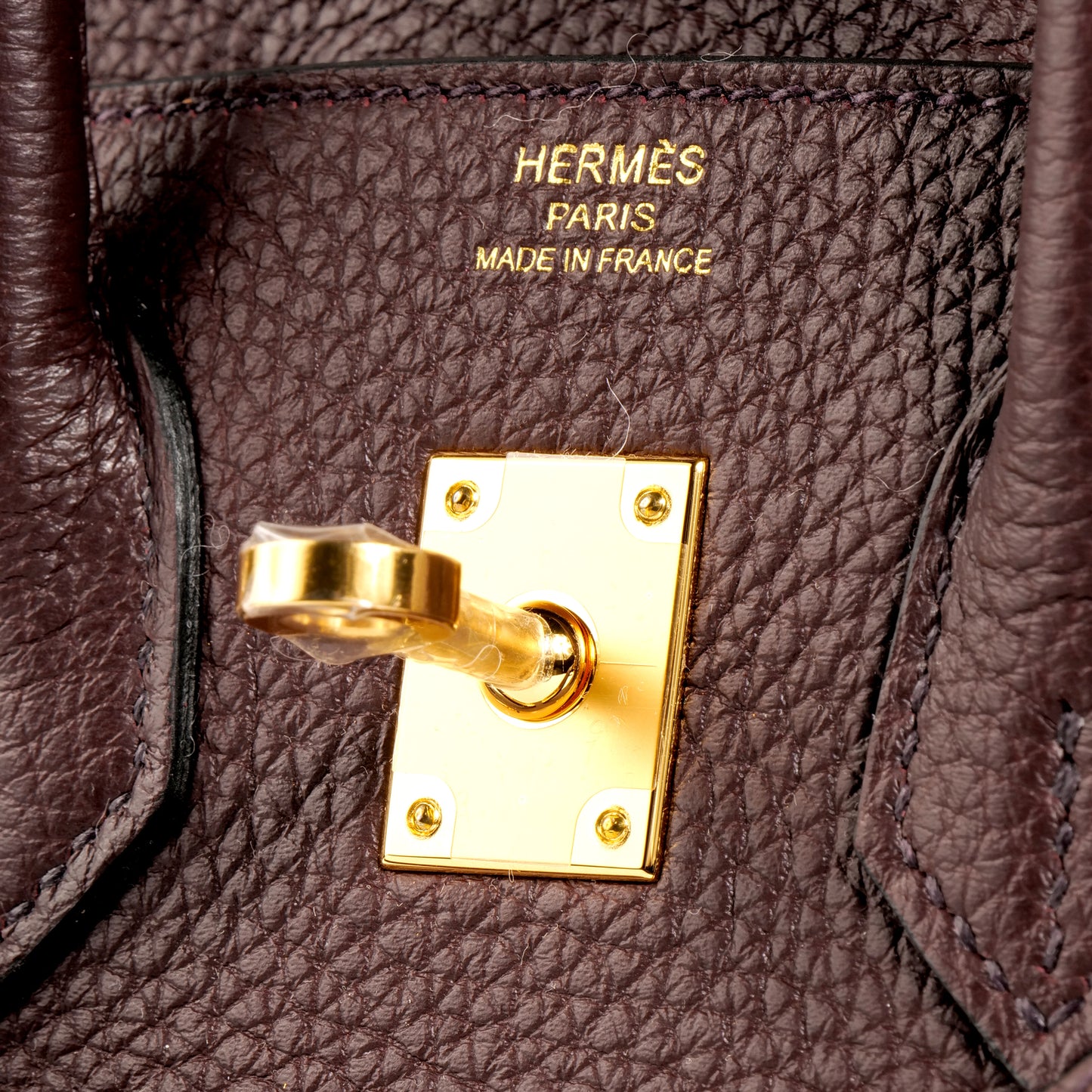 Birkin 25 Rouge Sellier with Gold Hardware