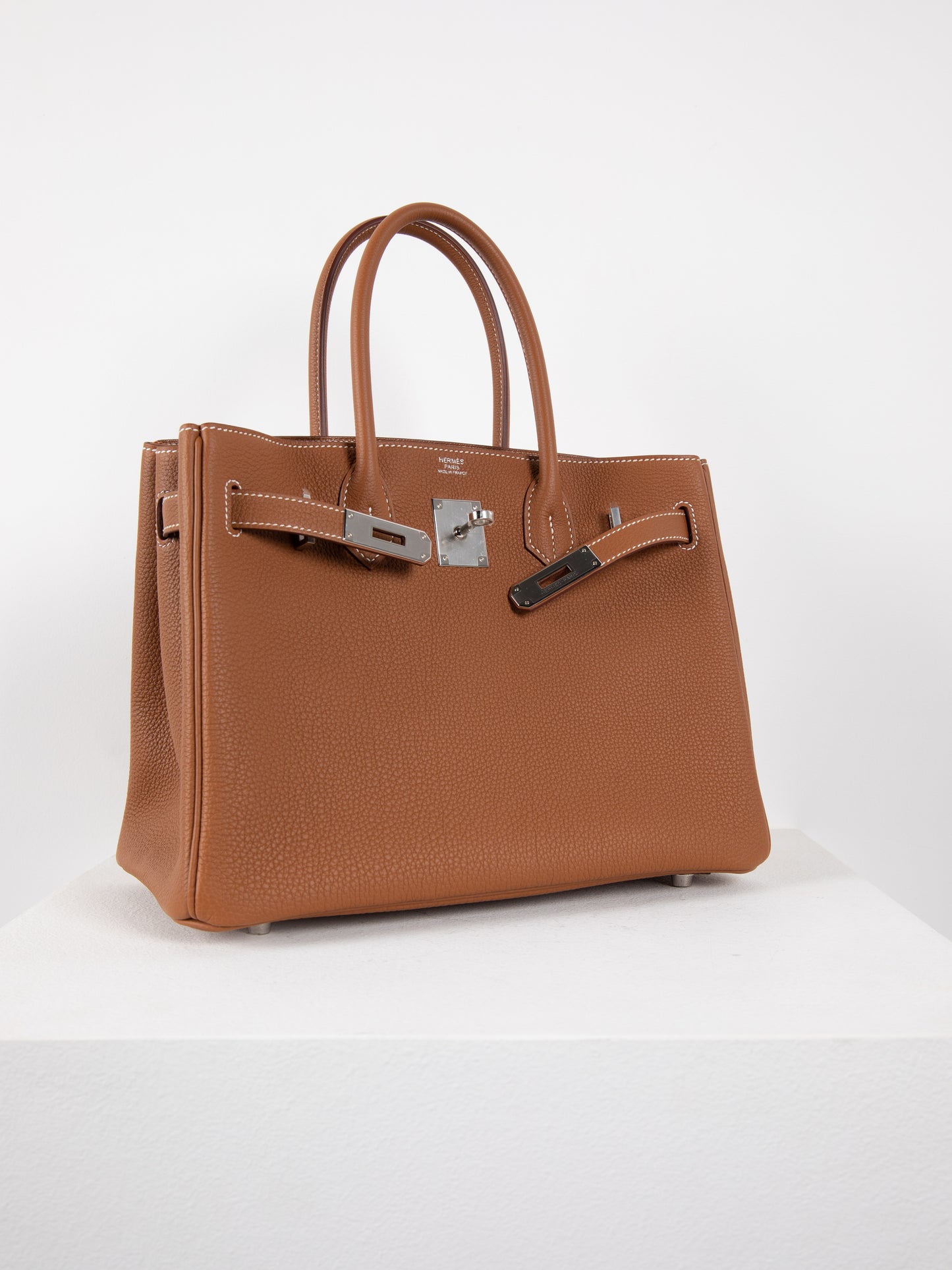3 in 1 Birkin 30 in Gold with Palladium Hardware